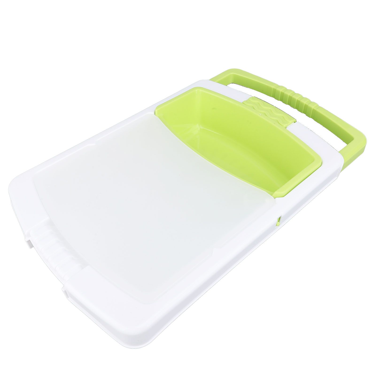Over The Sink Cutting Board Multifunction Plastic Chopping Board Draining view 9