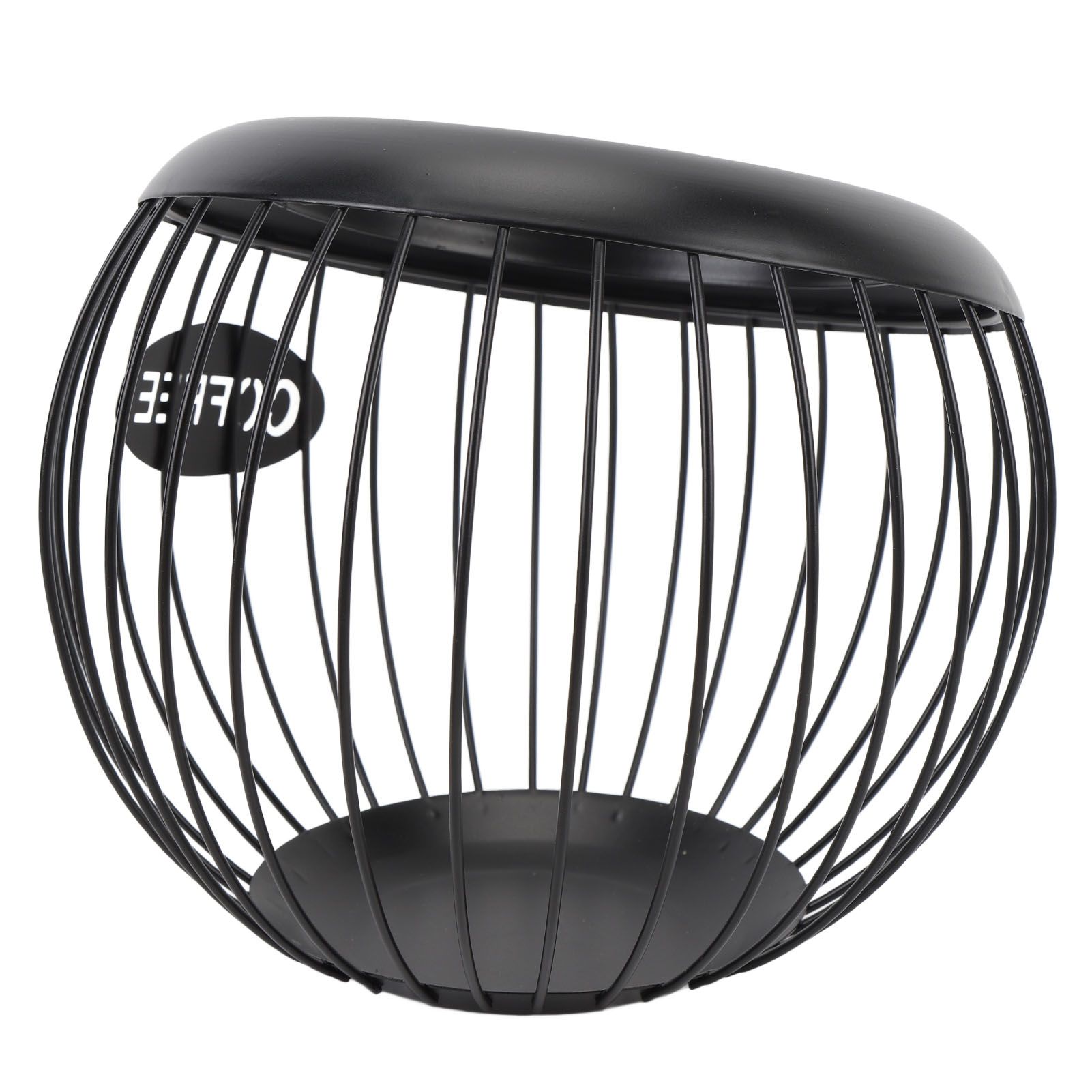 Coffee Pod Holder Wire Basket Large Capacity Iron Coffee Pods Storage Basket view 11