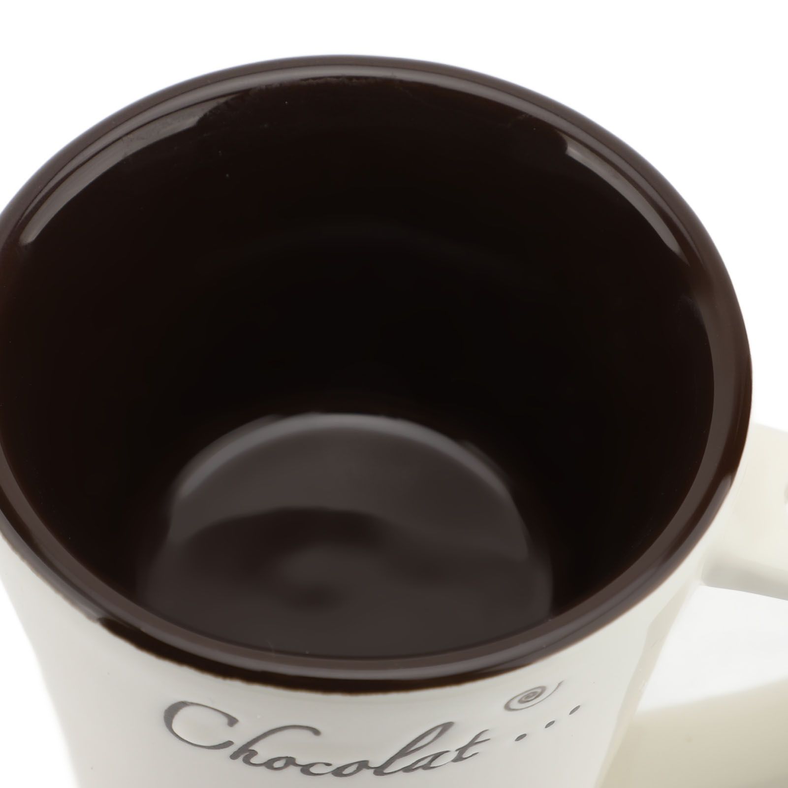 Chocolate Melting Fondue Mug Ceramic Butter Warmer Pot Chocolate Melting view 2