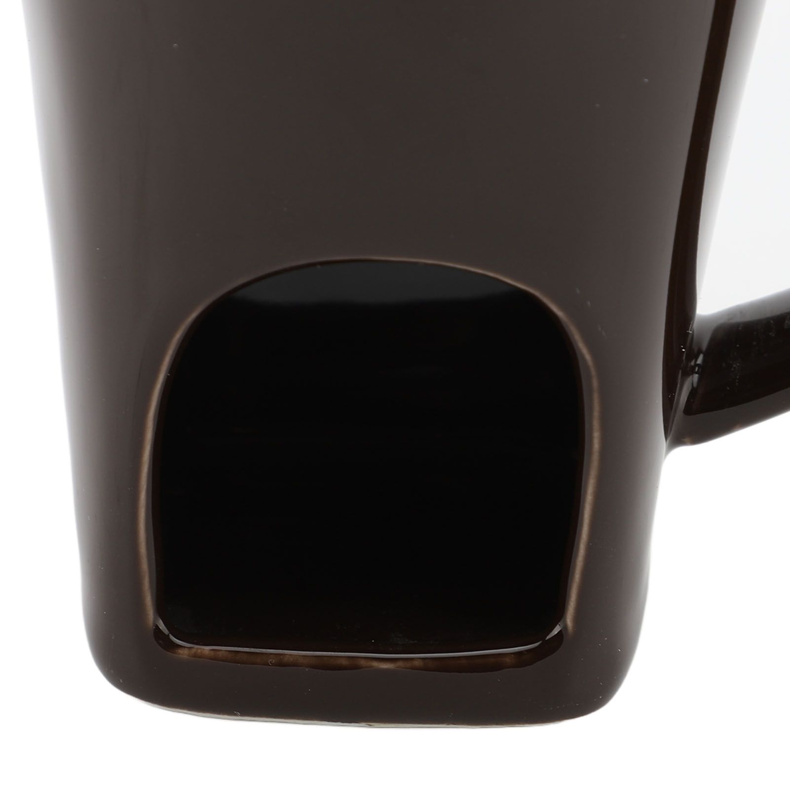 Chocolate Melting Fondue Mug Ceramic Butter Warmer Pot Chocolate Melting view 2