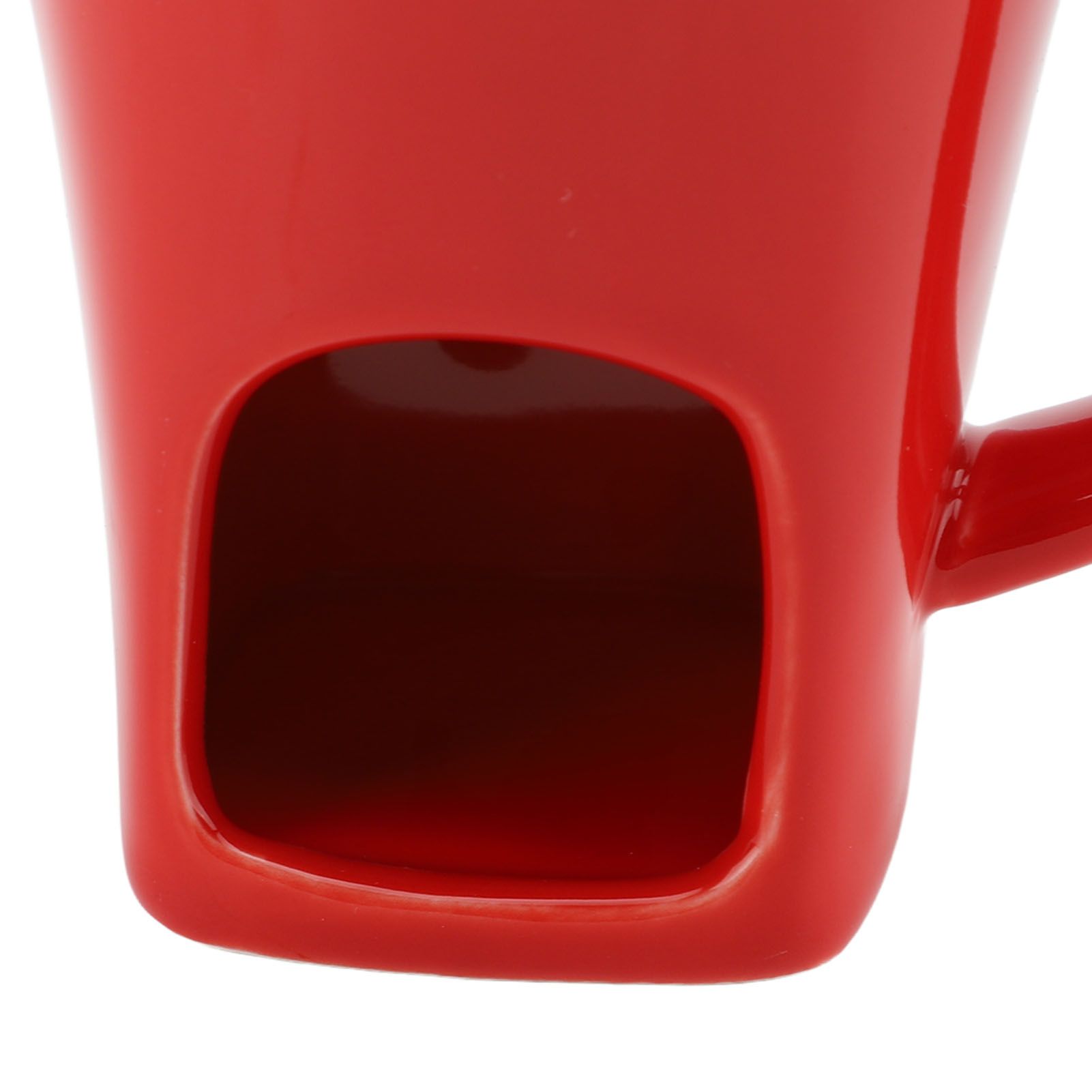 Chocolate Melting Fondue Mug Ceramic Butter Warmer Pot Chocolate Melting view 5
