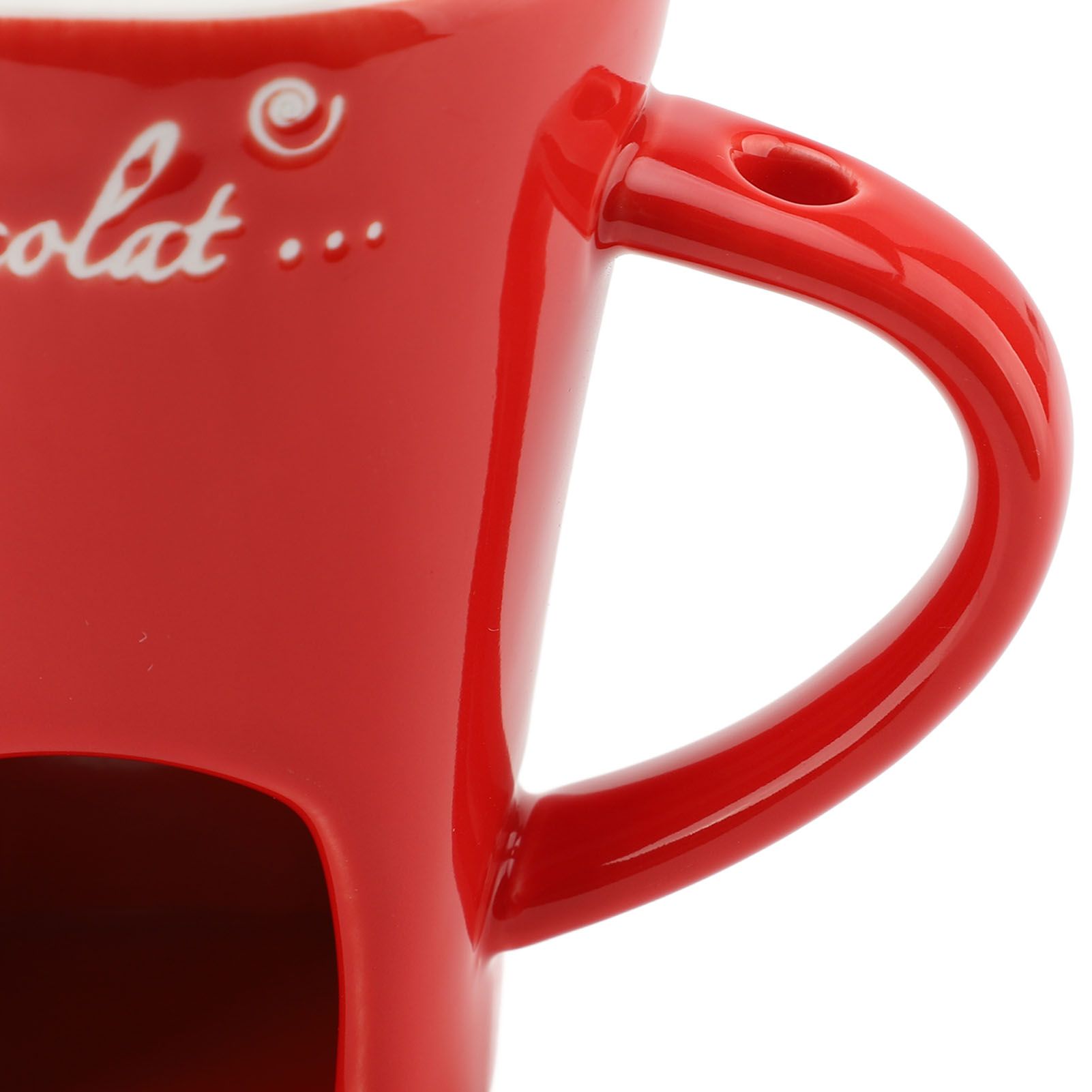 Chocolate Melting Fondue Mug Ceramic Butter Warmer Pot Chocolate Melting view 7