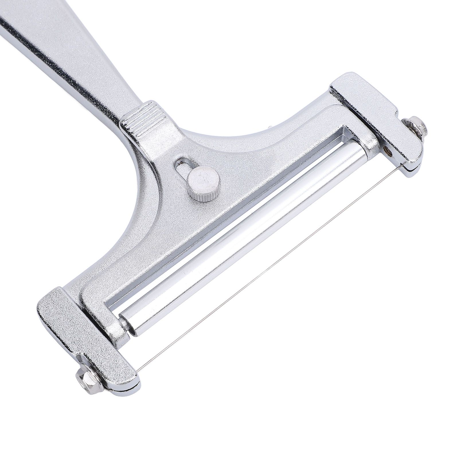 Stainless Steel Handheld Cheese Cutter Adjustable Wire Cheese Slicing Tool view 7