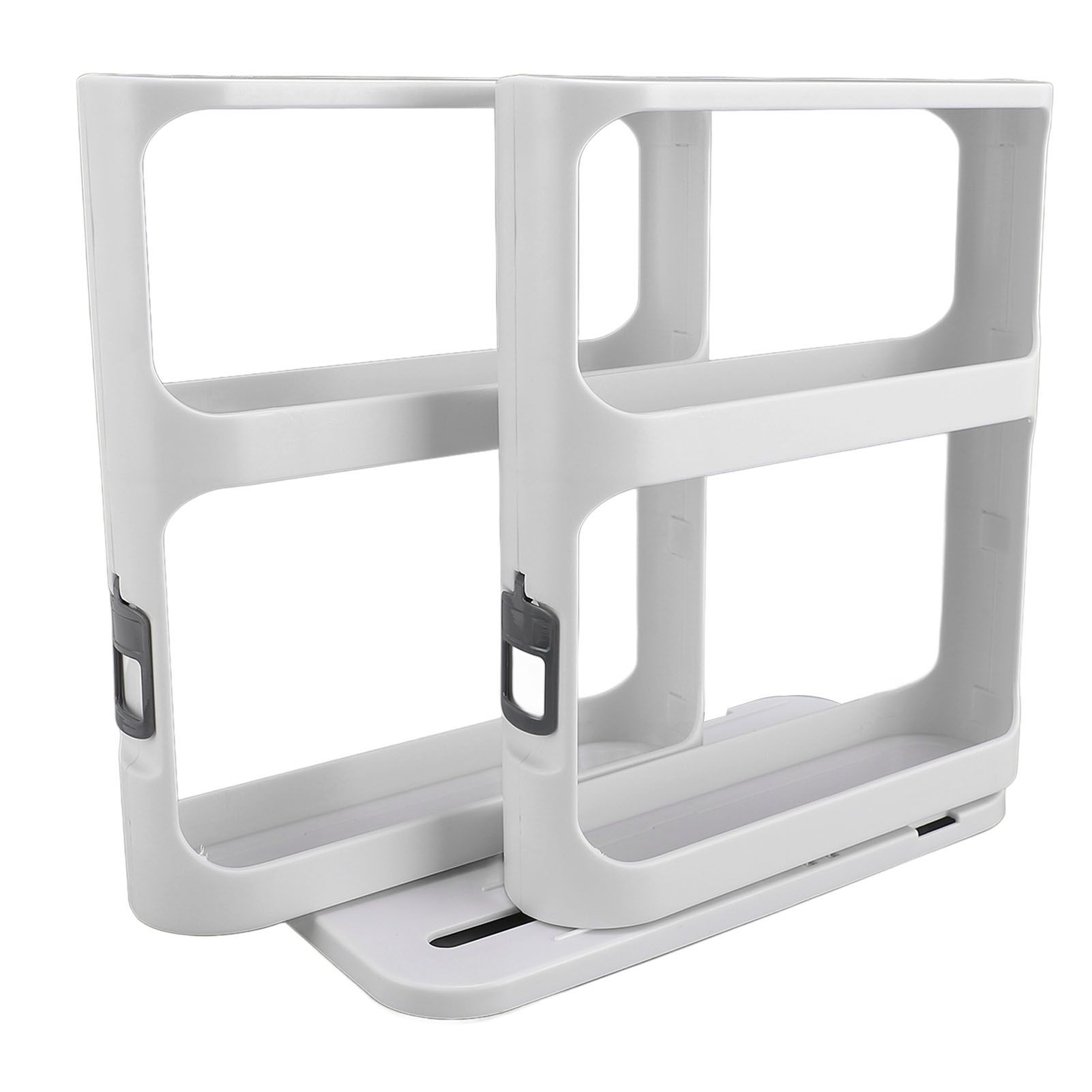 Pull Out Rotate Spice Rack 2 Tier Multipurpose Vertical Seasoning Organizer view 9