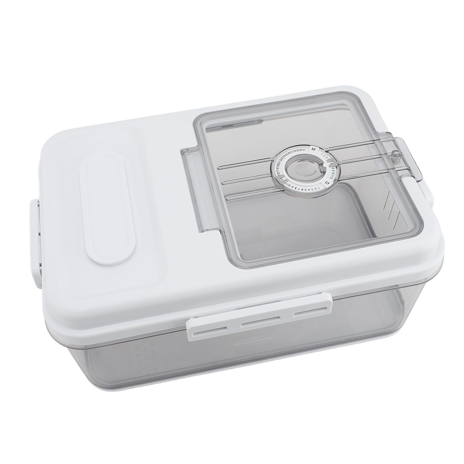 Bread Storage Box with Airtight Lid Sealed Multipurpose Time Recording Bread view 4