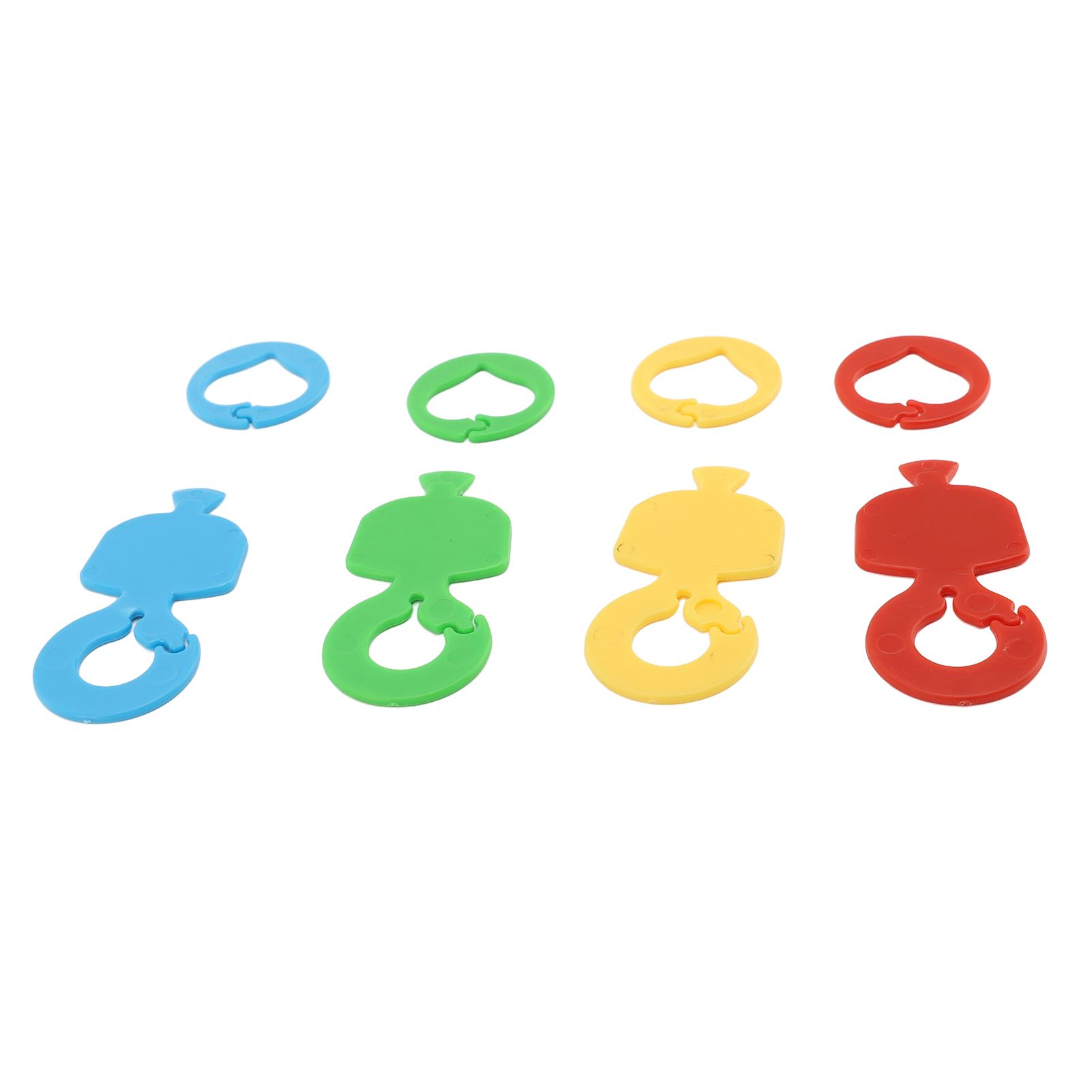 4pcs Keychain Can Opener Multifunction Cute Keychain Package Opener Citrus view 8