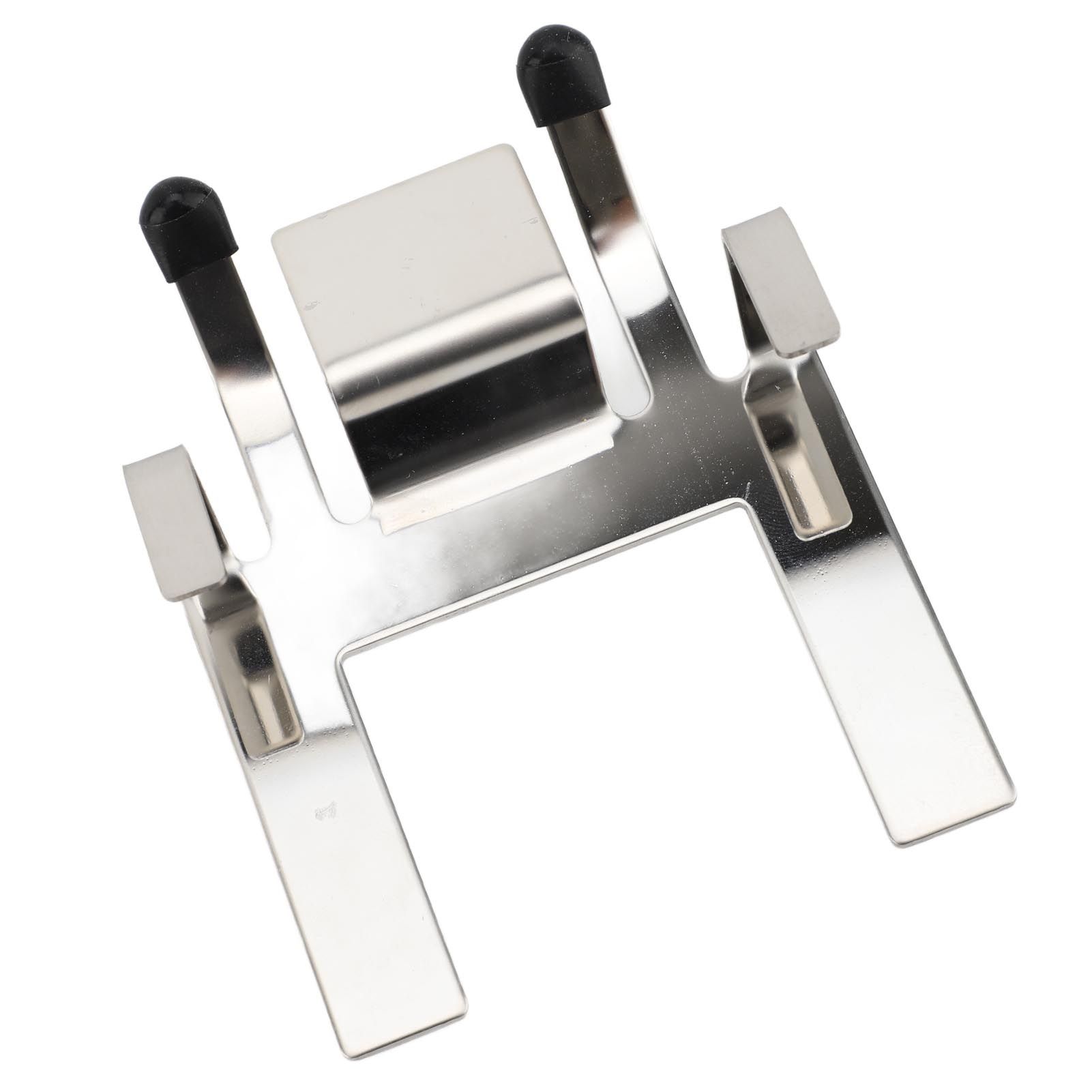 Pot Lid Holder While Cooking Stainless Steel with Silicone Feet Kitchen Organizer view 8