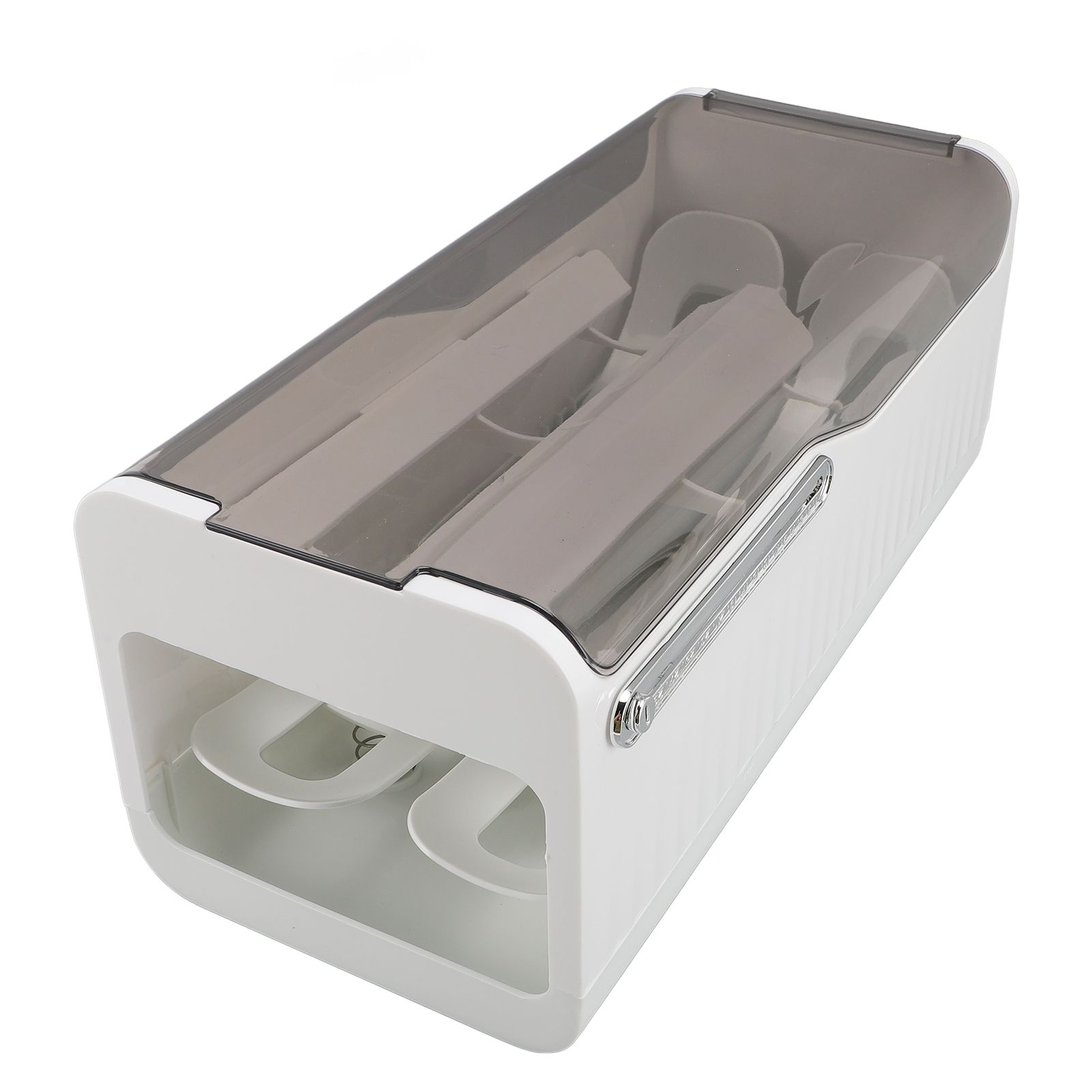 Egg Storage Container Rolling Egg Holder Rolling Eggs Dispenser And Organizer view 6