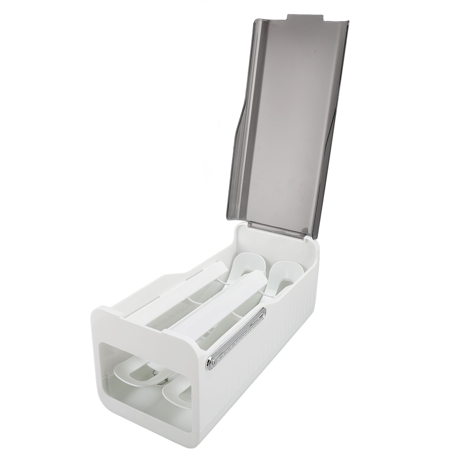 Egg Storage Container Rolling Egg Holder Rolling Eggs Dispenser And Organizer view 10