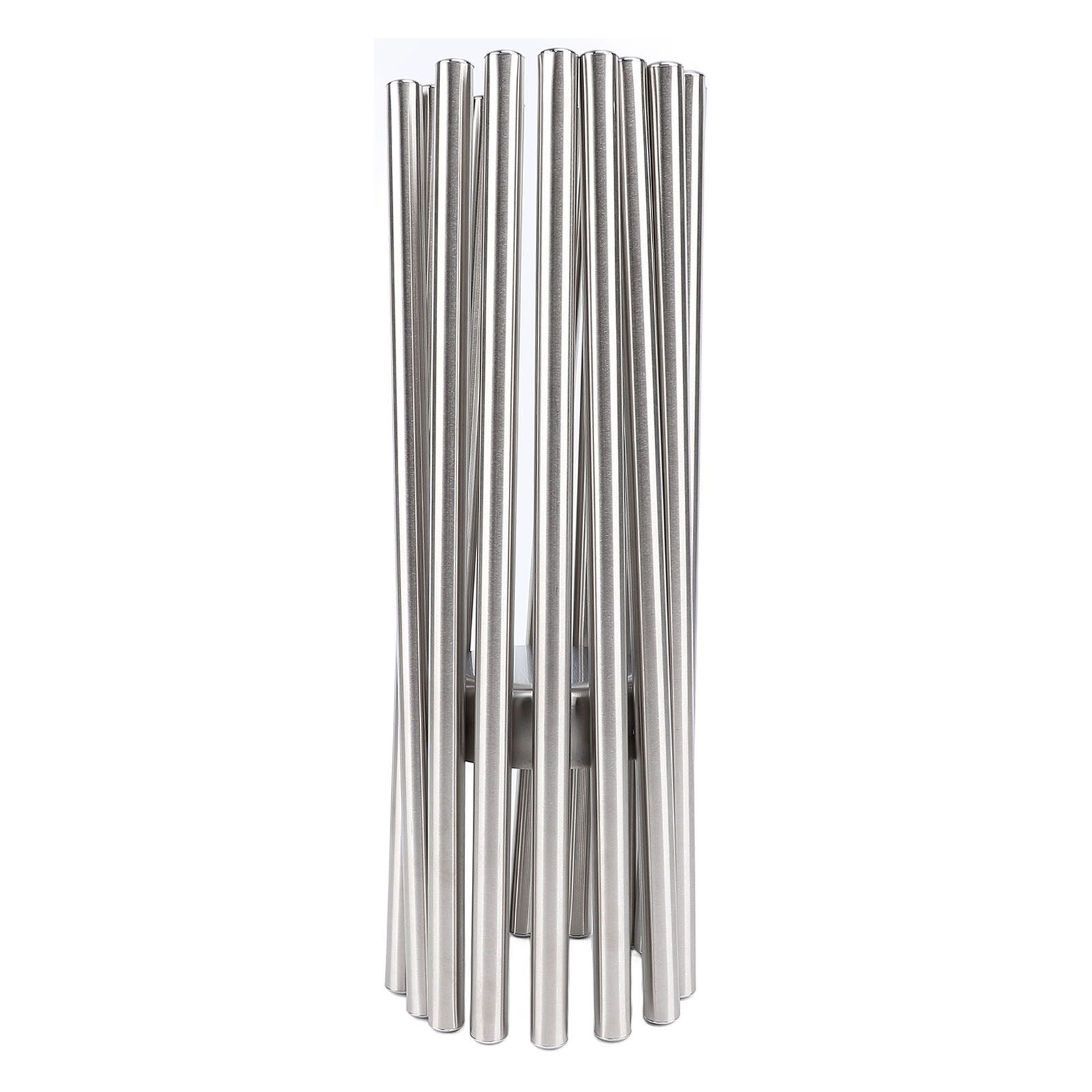 Fruit Bowl Basket Stainless Steel Rotation Modern Fruit Stand Holder for view 3