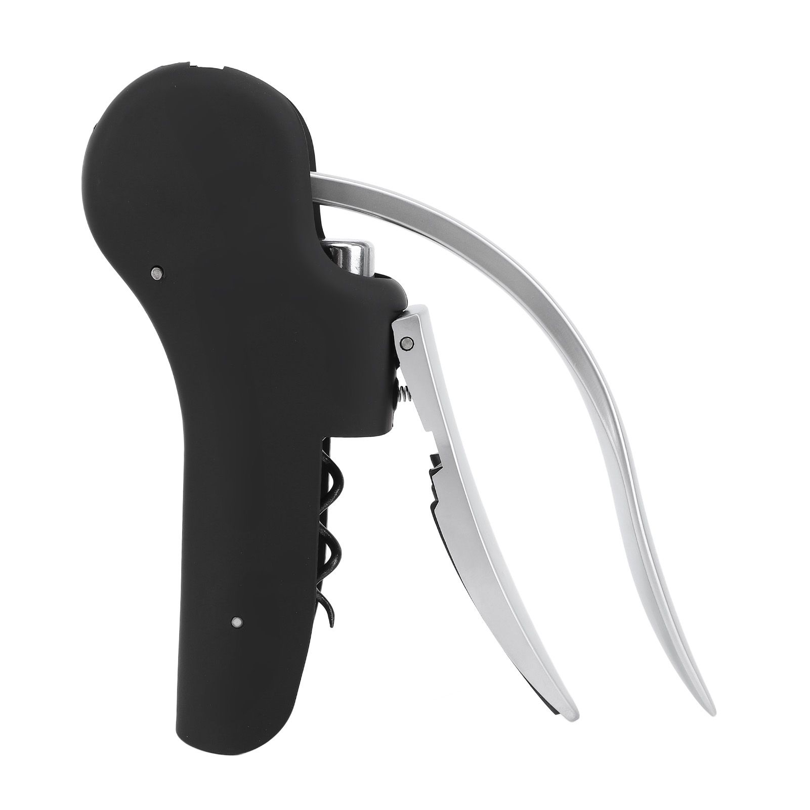 Wine Bottle Opener Manual Ergonomic Zinc Alloy Vertical Lever Wine Opener for view 3