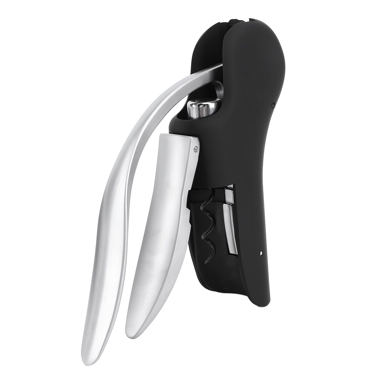 Wine Bottle Opener Manual Ergonomic Zinc Alloy Vertical Lever Wine Opener for view 10