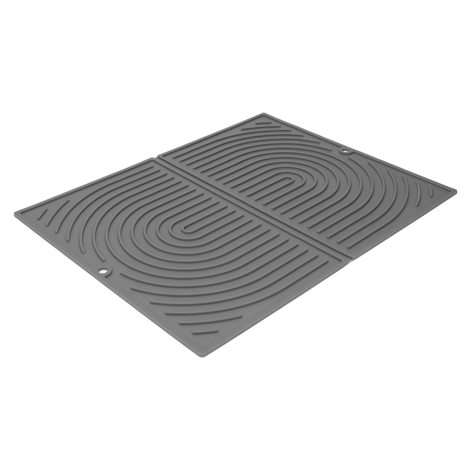Dish Drying Mat Silicone Easy to Clean Anti Scald Heat Resistant Dish Mat for view 9