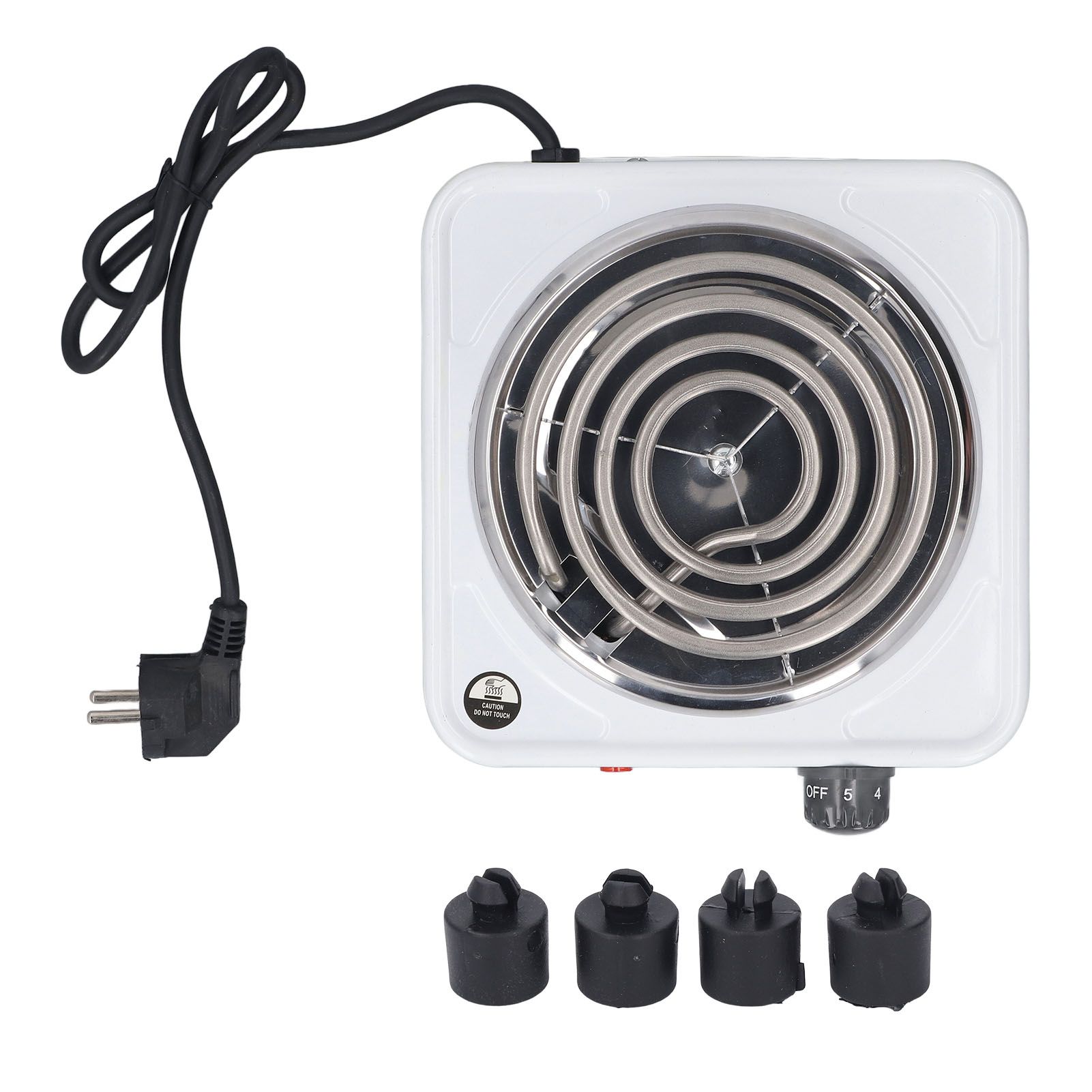 Electric Single Burner 1500W Countertop Single Coiled Burner Hot Plate view 3