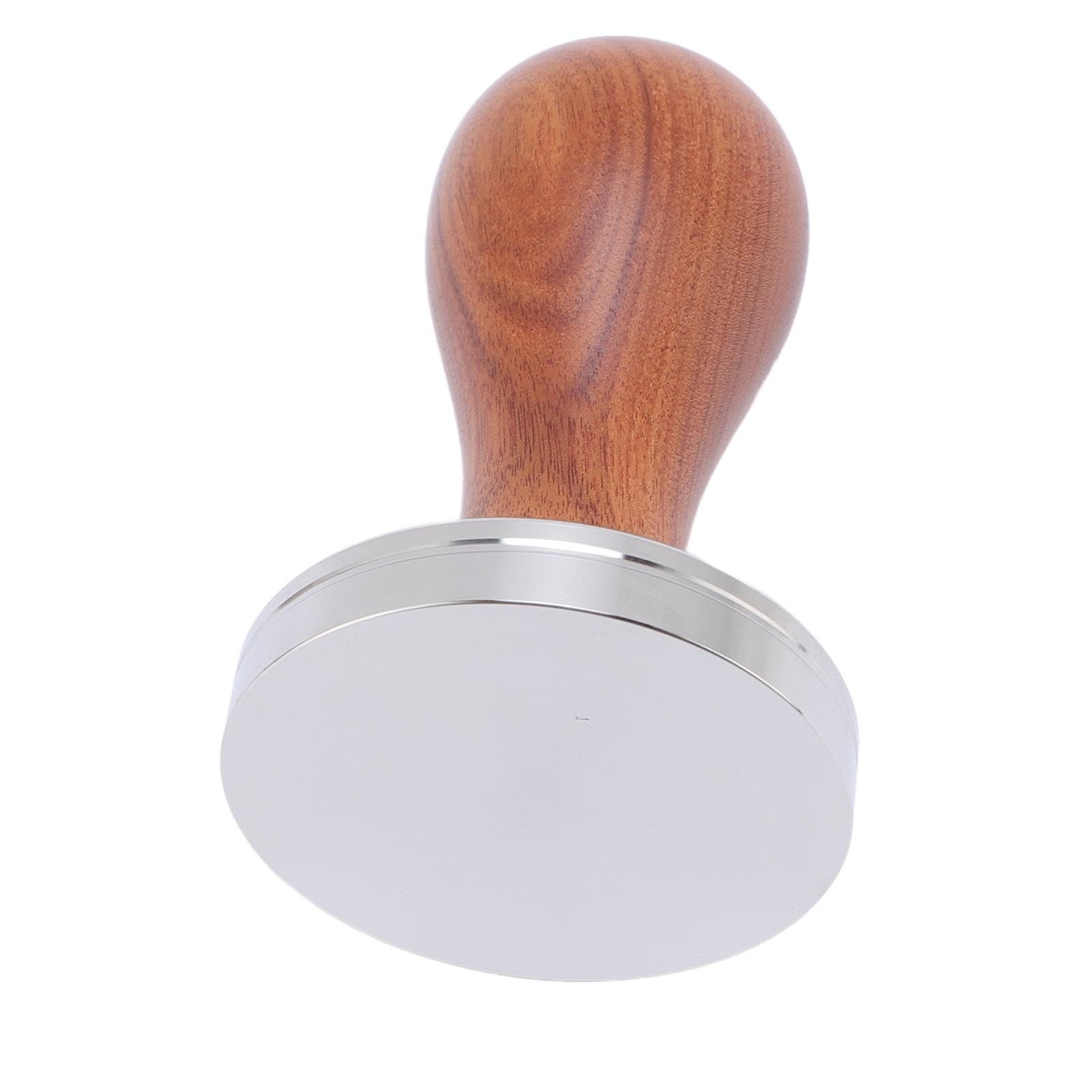 Coffee Tamper 58mm Wooden Handle Stainless Steel Ergonomic Coffee Press Tamper view 6