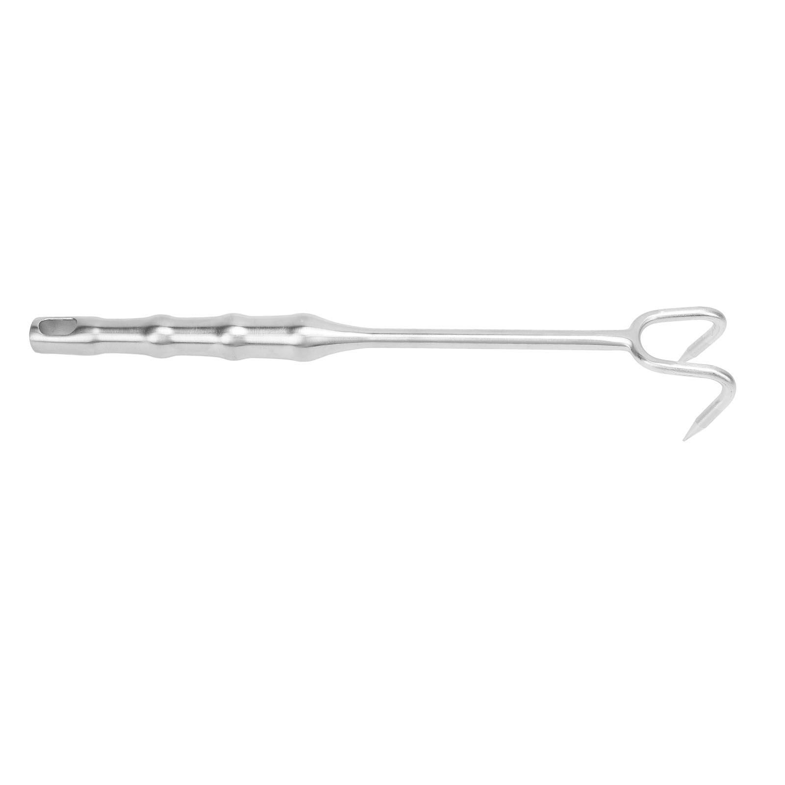 Meat Turner Hook Stainless Steel Long Handle BBQ Meat Hooks Cooking Barbecue view 10