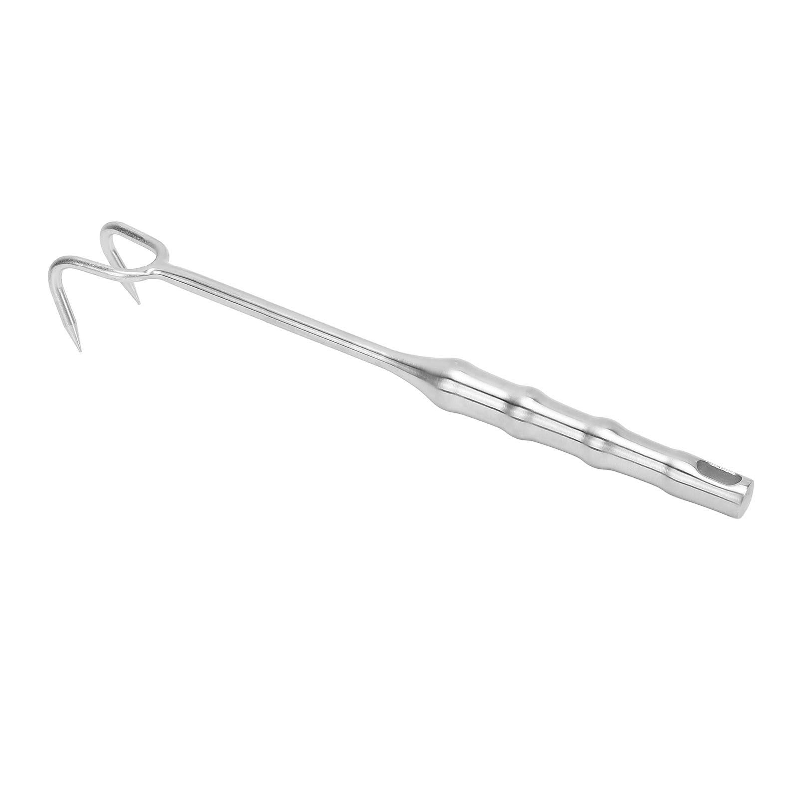 Meat Turner Hook Stainless Steel Long Handle BBQ Meat Hooks Cooking Barbecue view 12