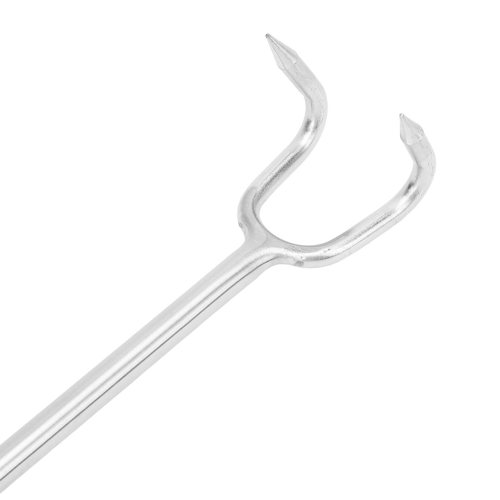 Meat Turner Hook Stainless Steel Long Handle BBQ Meat Hooks Cooking Barbecue view 7