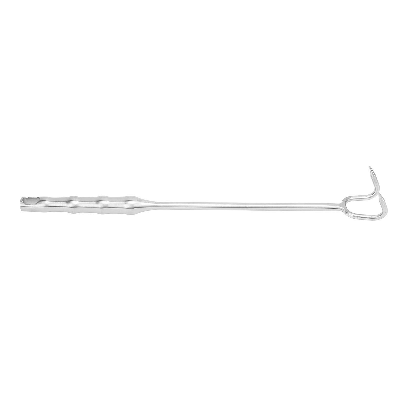Meat Turner Hook Stainless Steel Long Handle BBQ Meat Hooks Cooking Barbecue view 10