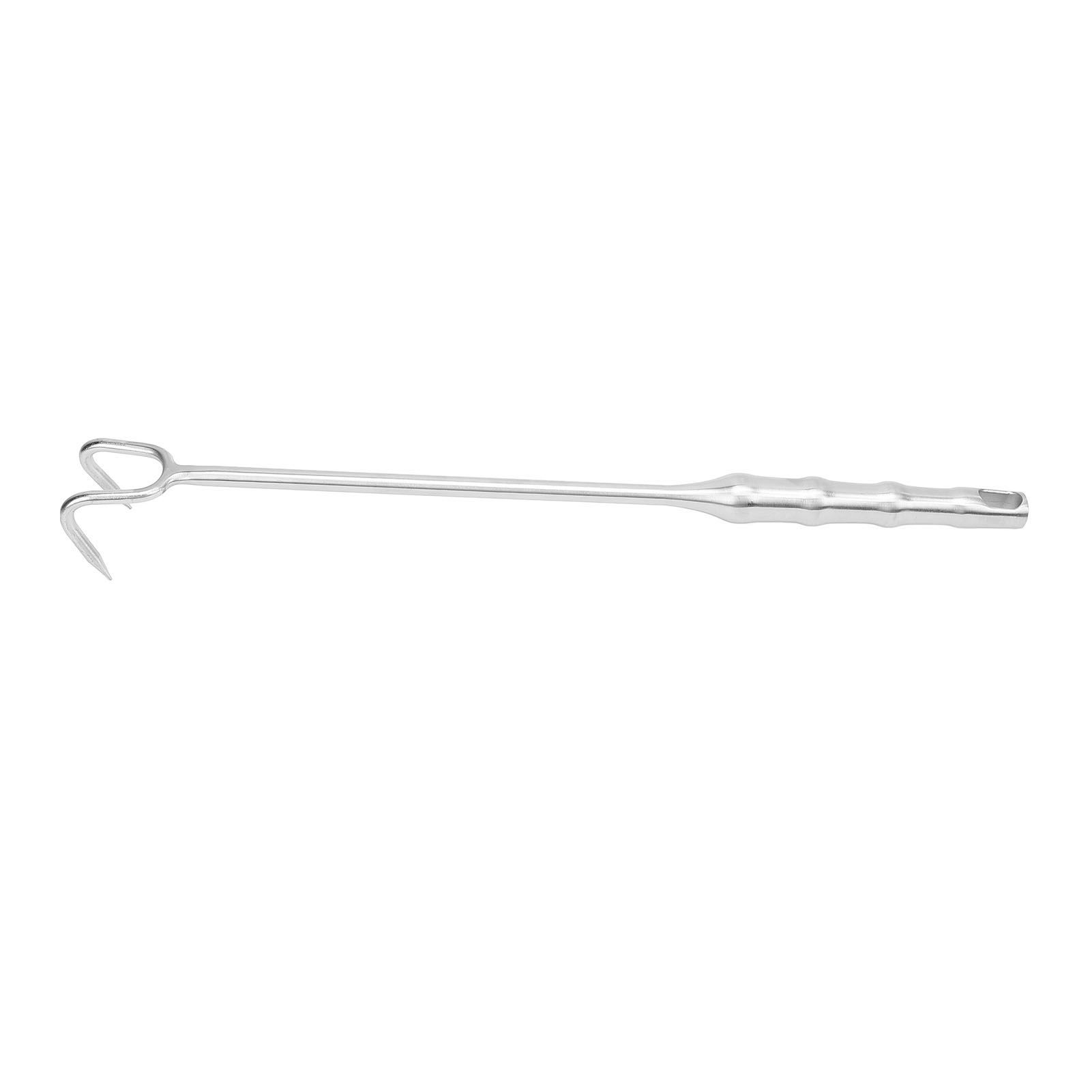 Meat Turner Hook Stainless Steel Long Handle BBQ Meat Hooks Cooking Barbecue view 12