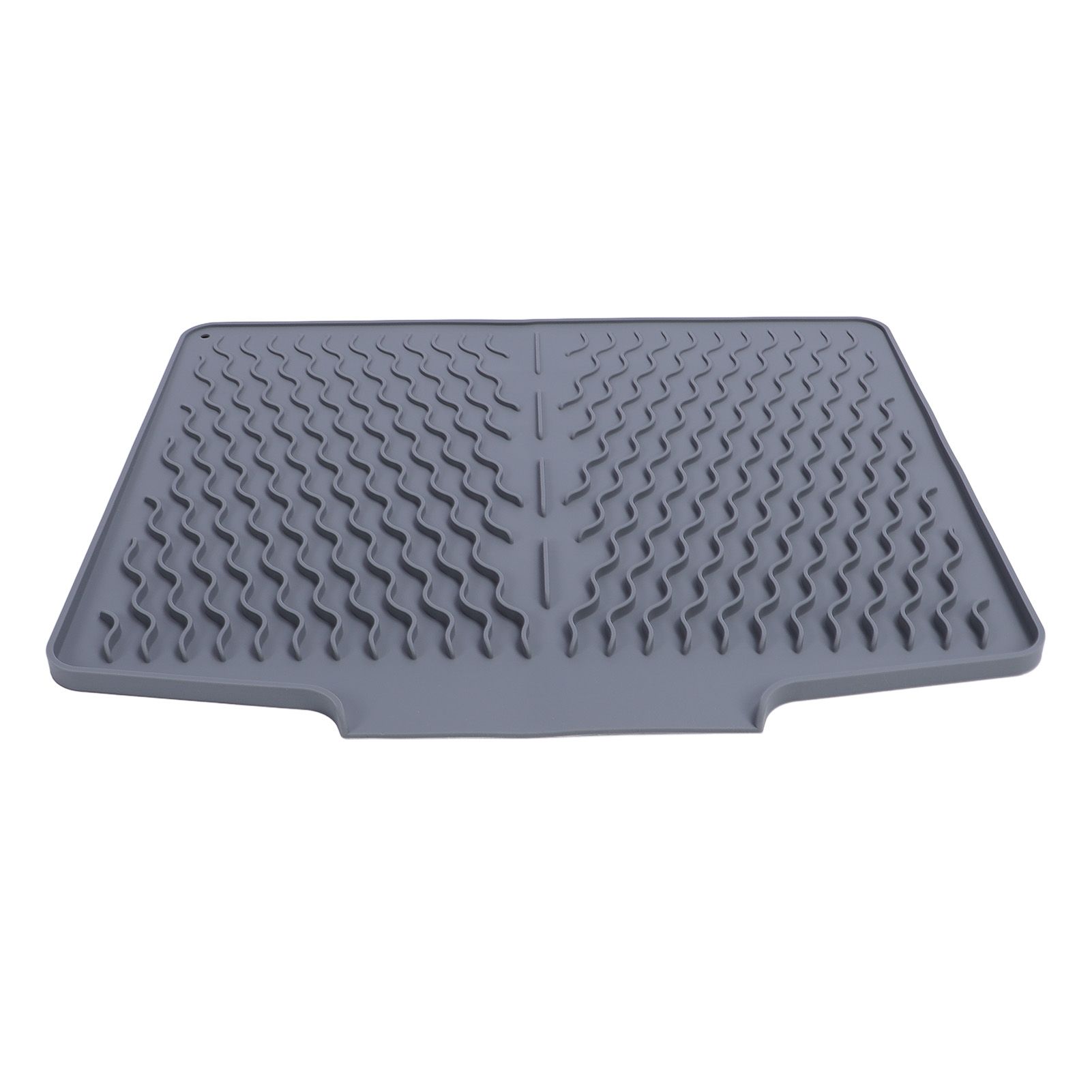 Dish Drying Mat Silicone Anti Slip Heat Resistant Foldable Easy to Clean Dish view 12