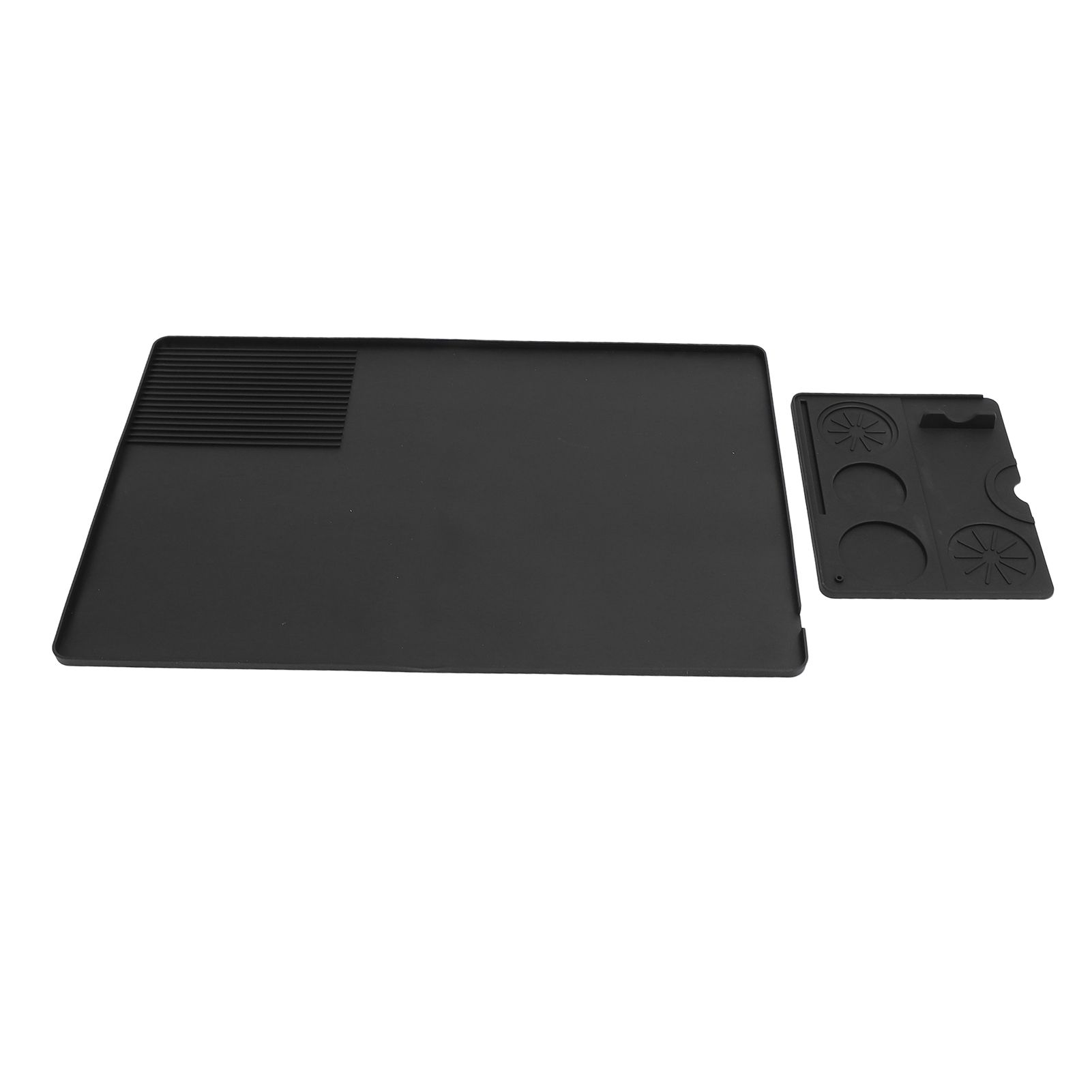 Silicone Coffee Mat Non Slip Heat Resistant Coffee Bar Mat with Detachable