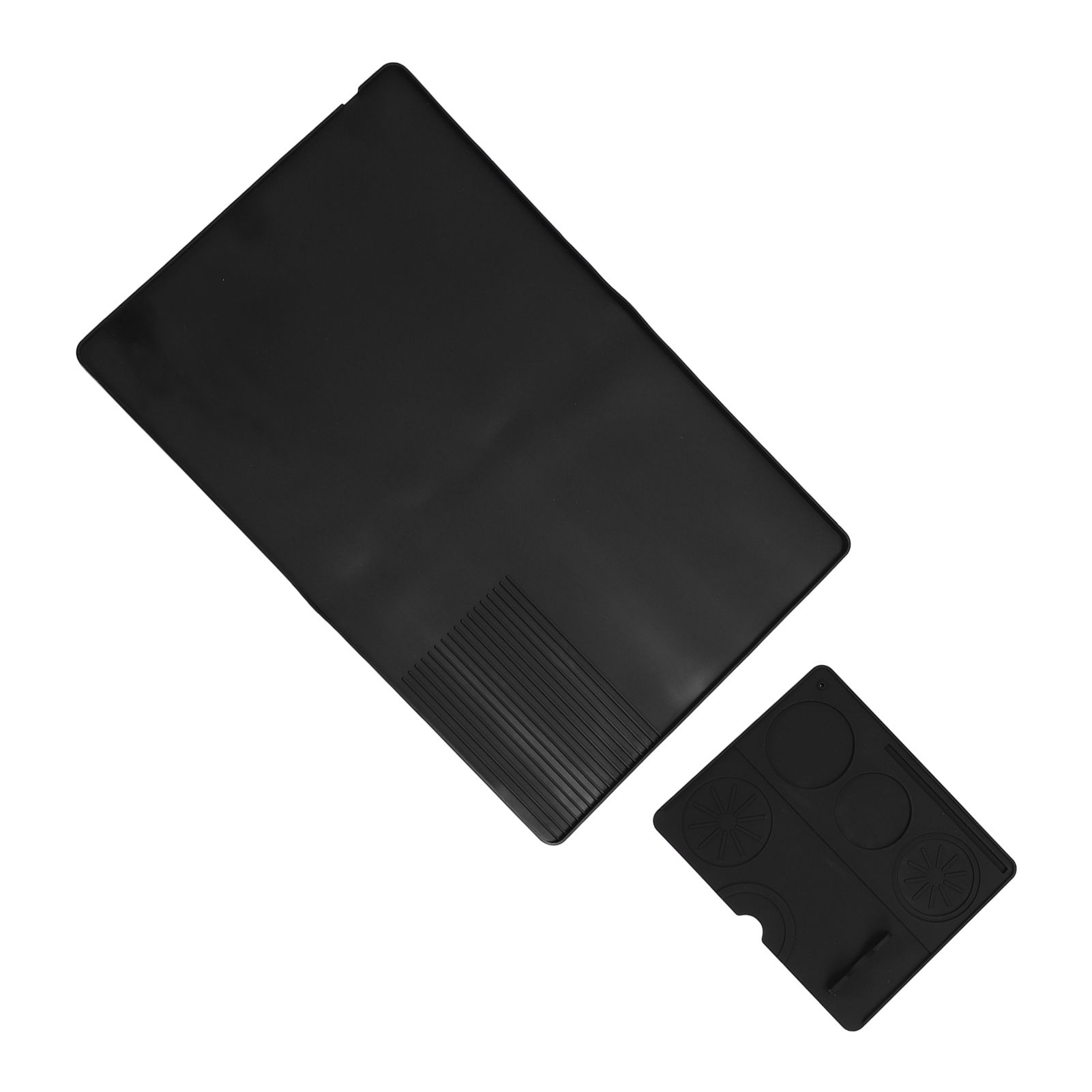 Silicone Coffee Mat Non Slip Heat Resistant Coffee Bar Mat with Detachable view 2
