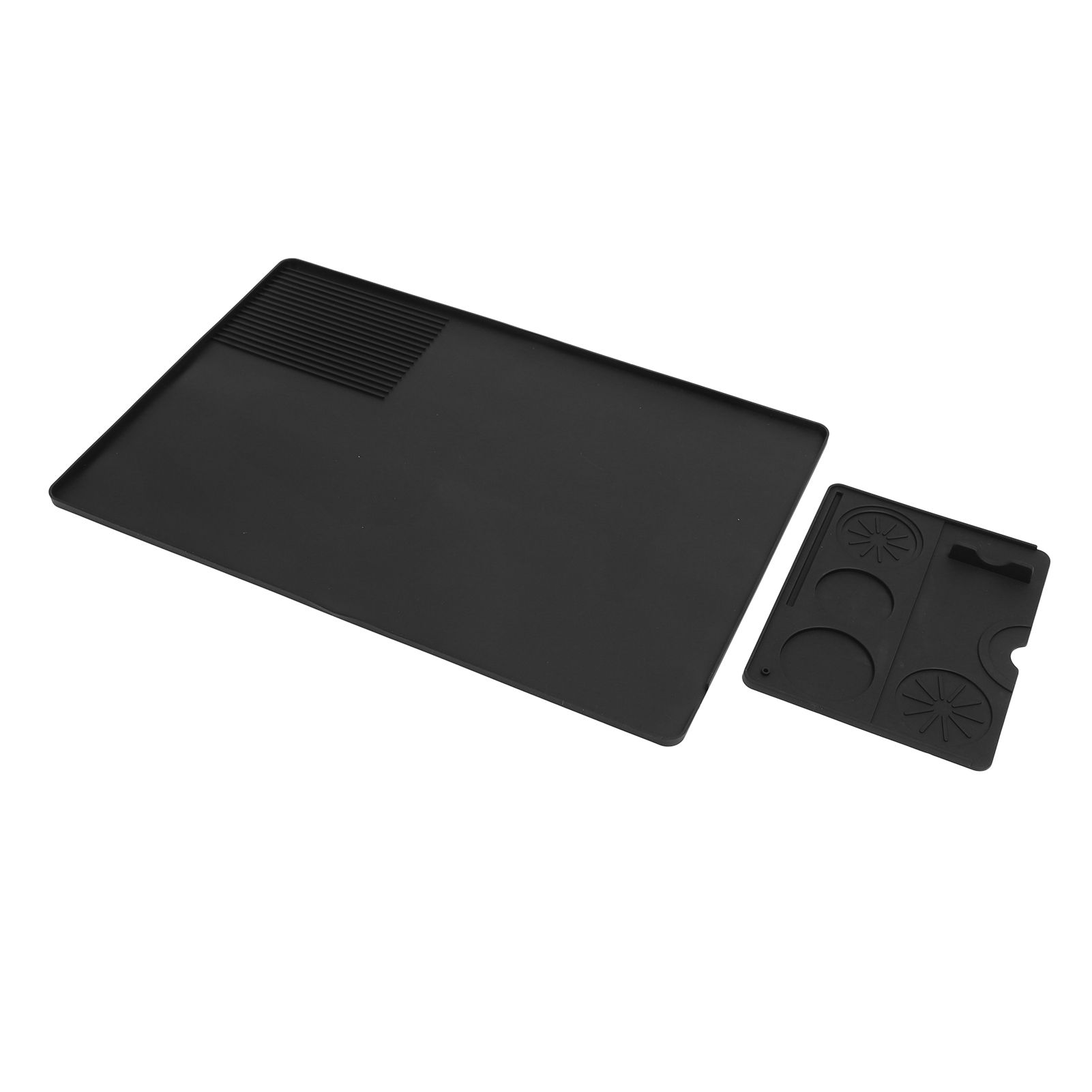Silicone Coffee Mat Non Slip Heat Resistant Coffee Bar Mat with Detachable view 4