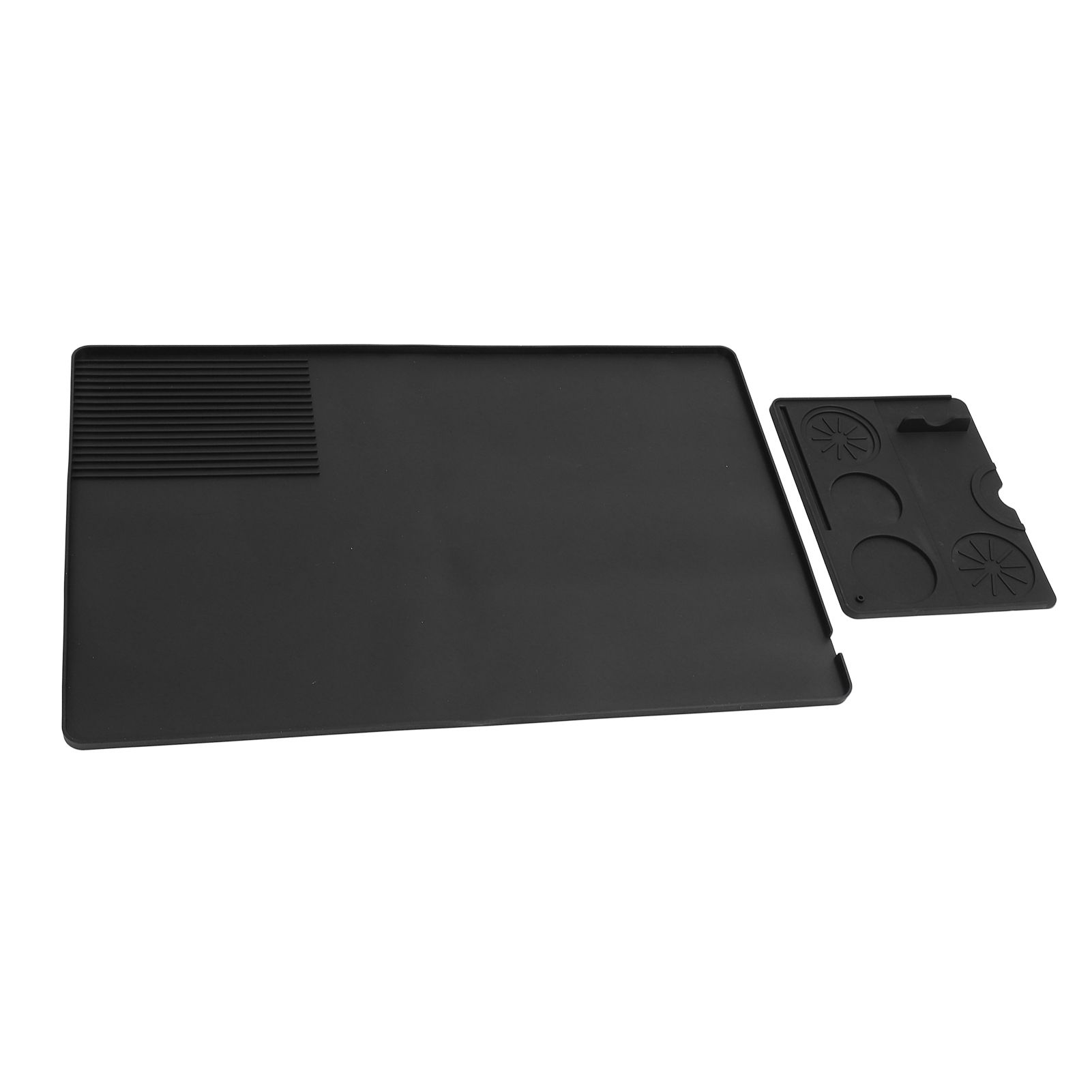 Silicone Coffee Mat Non Slip Heat Resistant Coffee Bar Mat with Detachable view 5