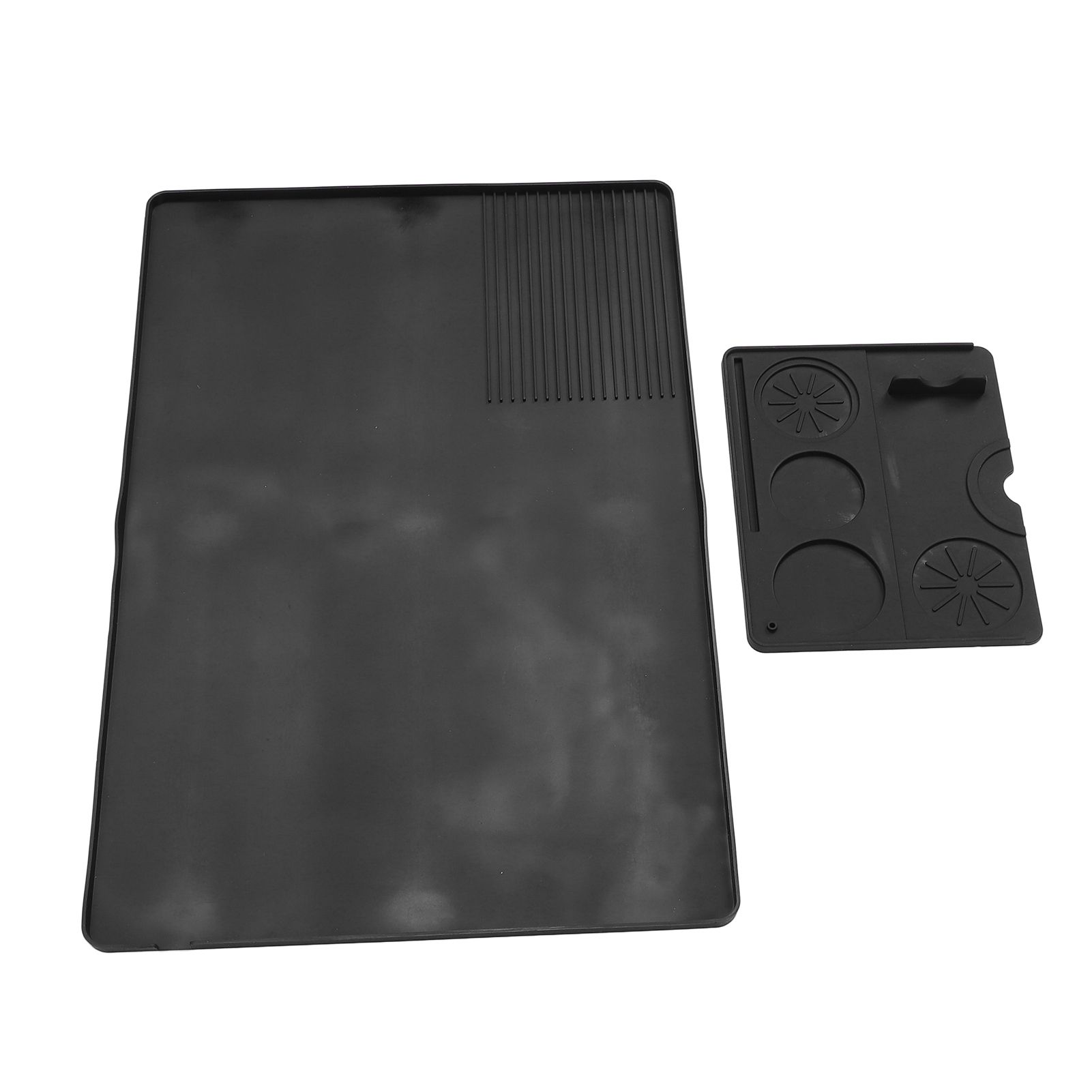 Silicone Coffee Mat Non Slip Heat Resistant Coffee Bar Mat with Detachable view 7