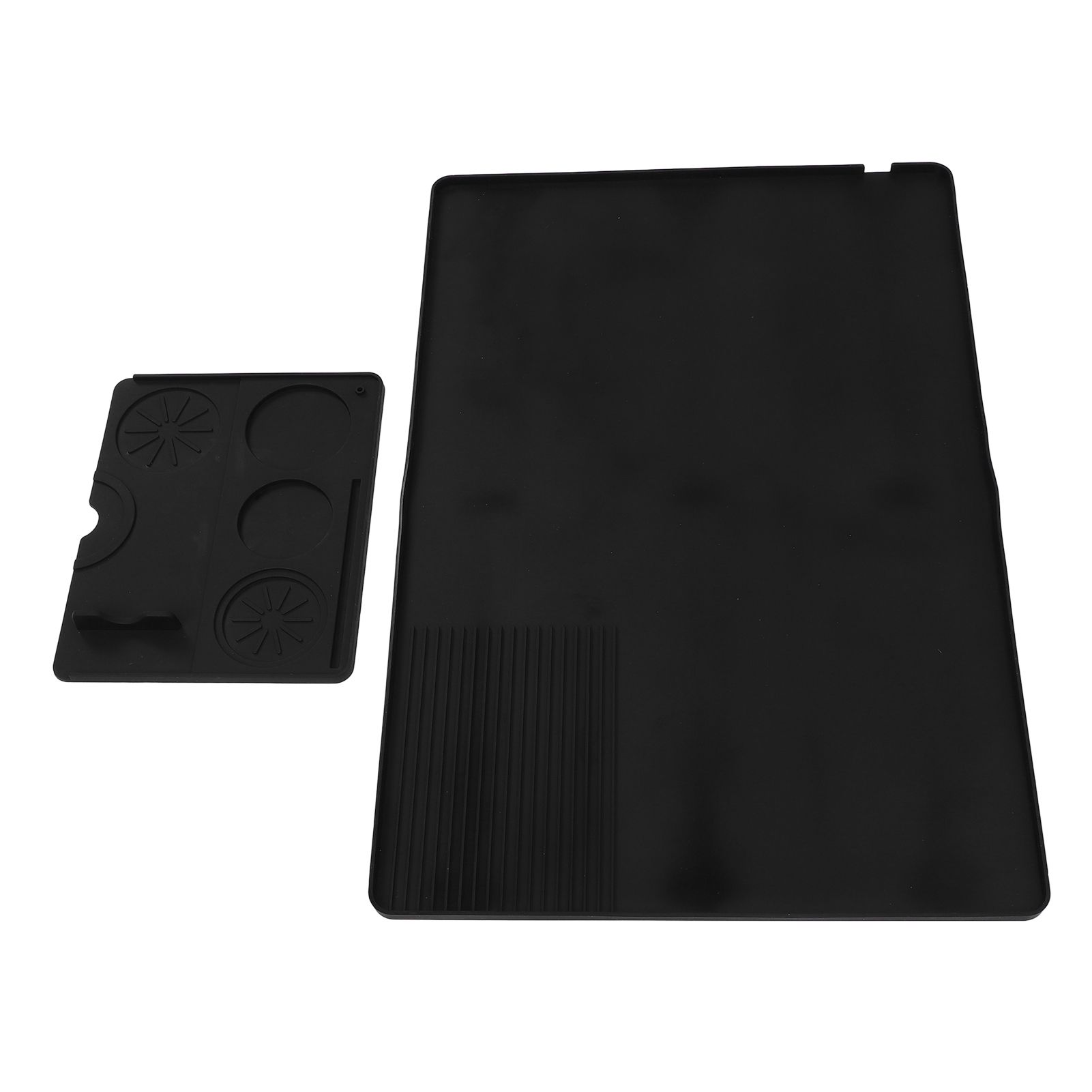 Silicone Coffee Mat Non Slip Heat Resistant Coffee Bar Mat with Detachable view 9