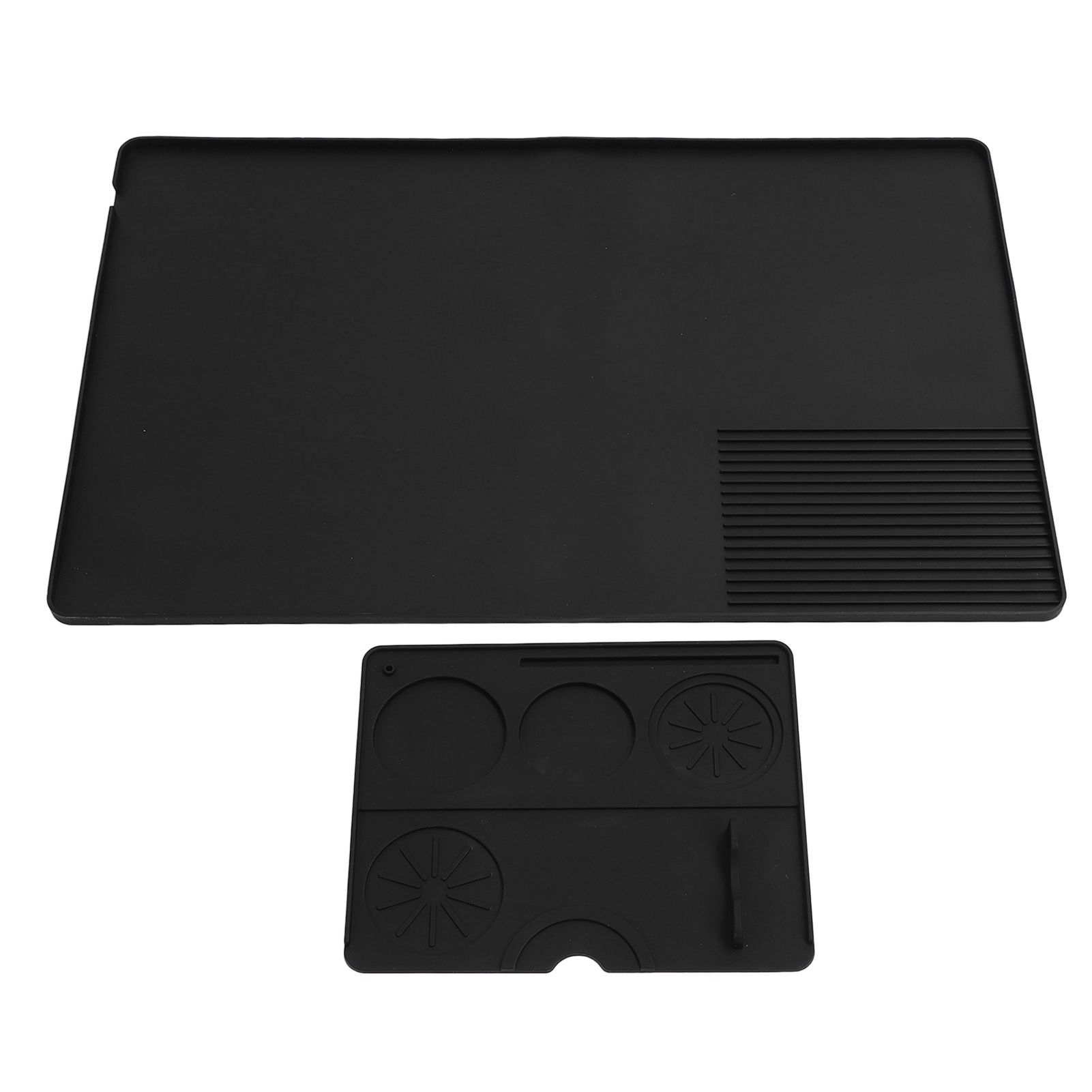 Silicone Coffee Mat Non Slip Heat Resistant Coffee Bar Mat with Detachable view 10