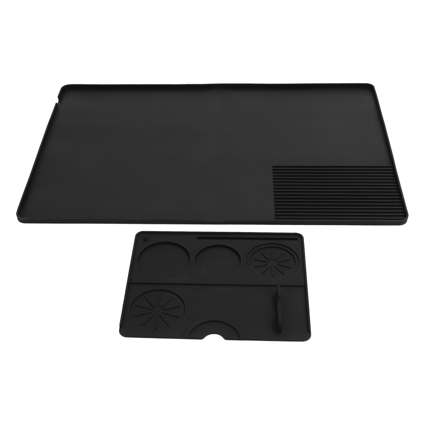Silicone Coffee Mat Non Slip Heat Resistant Coffee Bar Mat with Detachable view 11