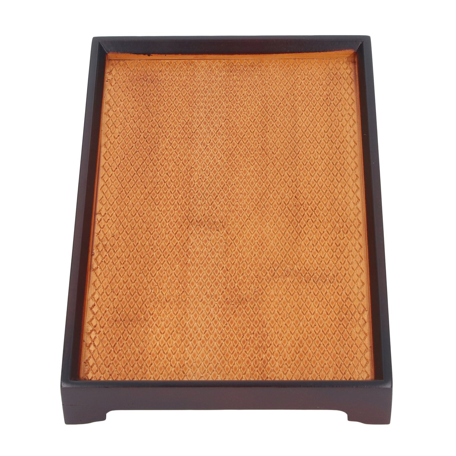 30 X 19cm Rectangular Tea Tray Multifunctional Easy Cleanup Retro Style Coffee