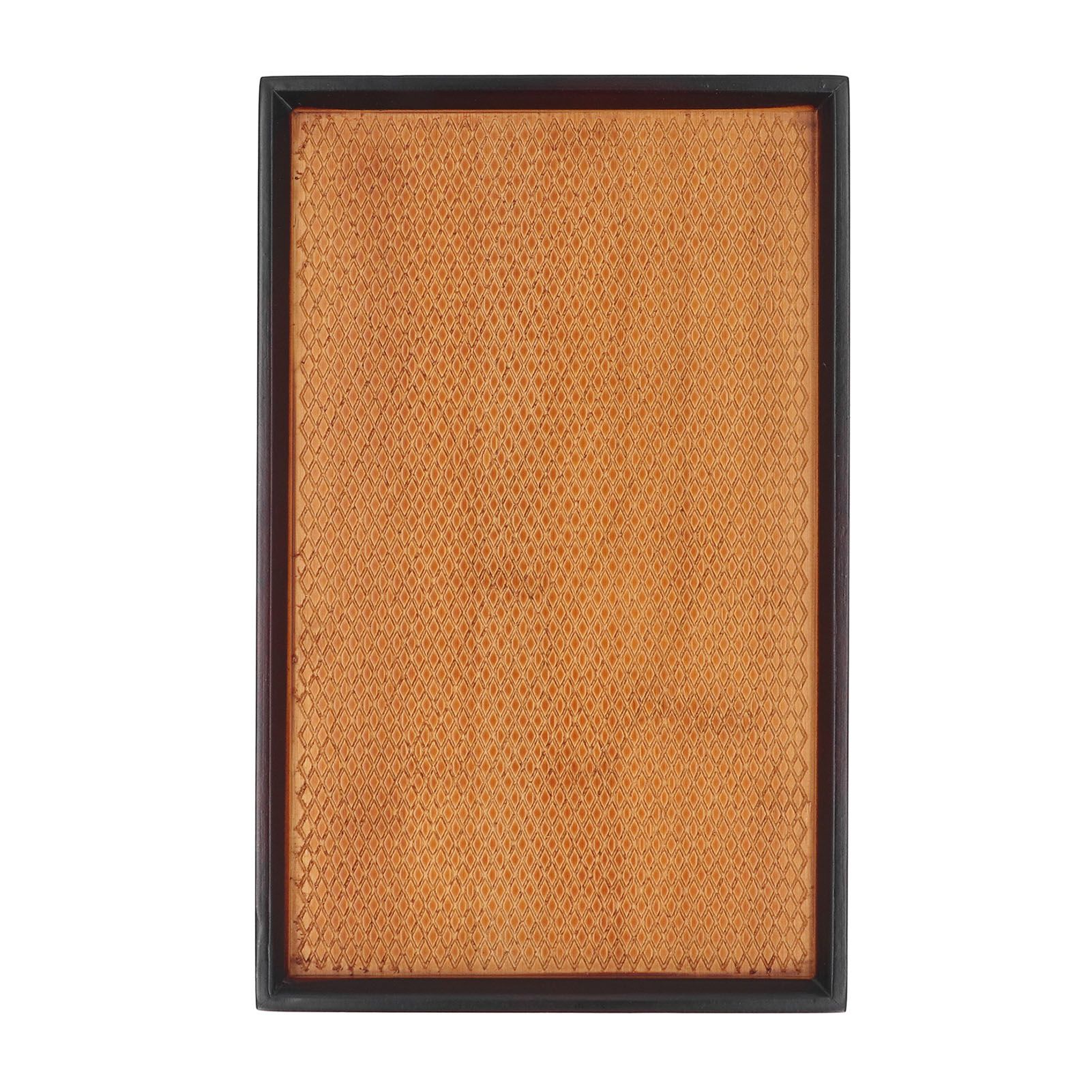 30 X 19cm Rectangular Tea Tray Multifunctional Easy Cleanup Retro Style Coffee view 11