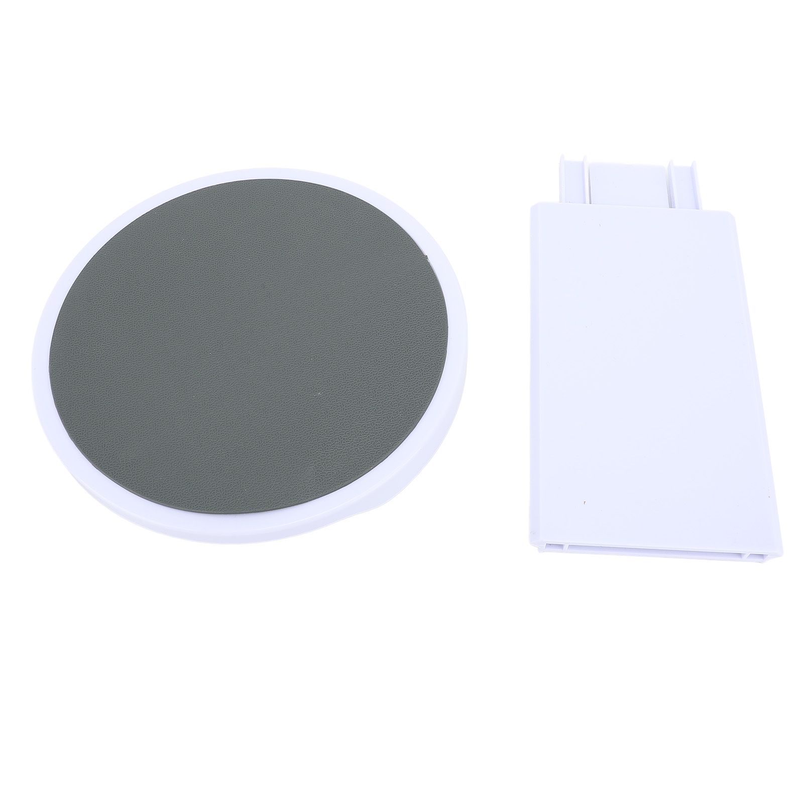 2 Serving Trays and 2 Straight Tracks Reusable Tabletop Rotating Food view 7
