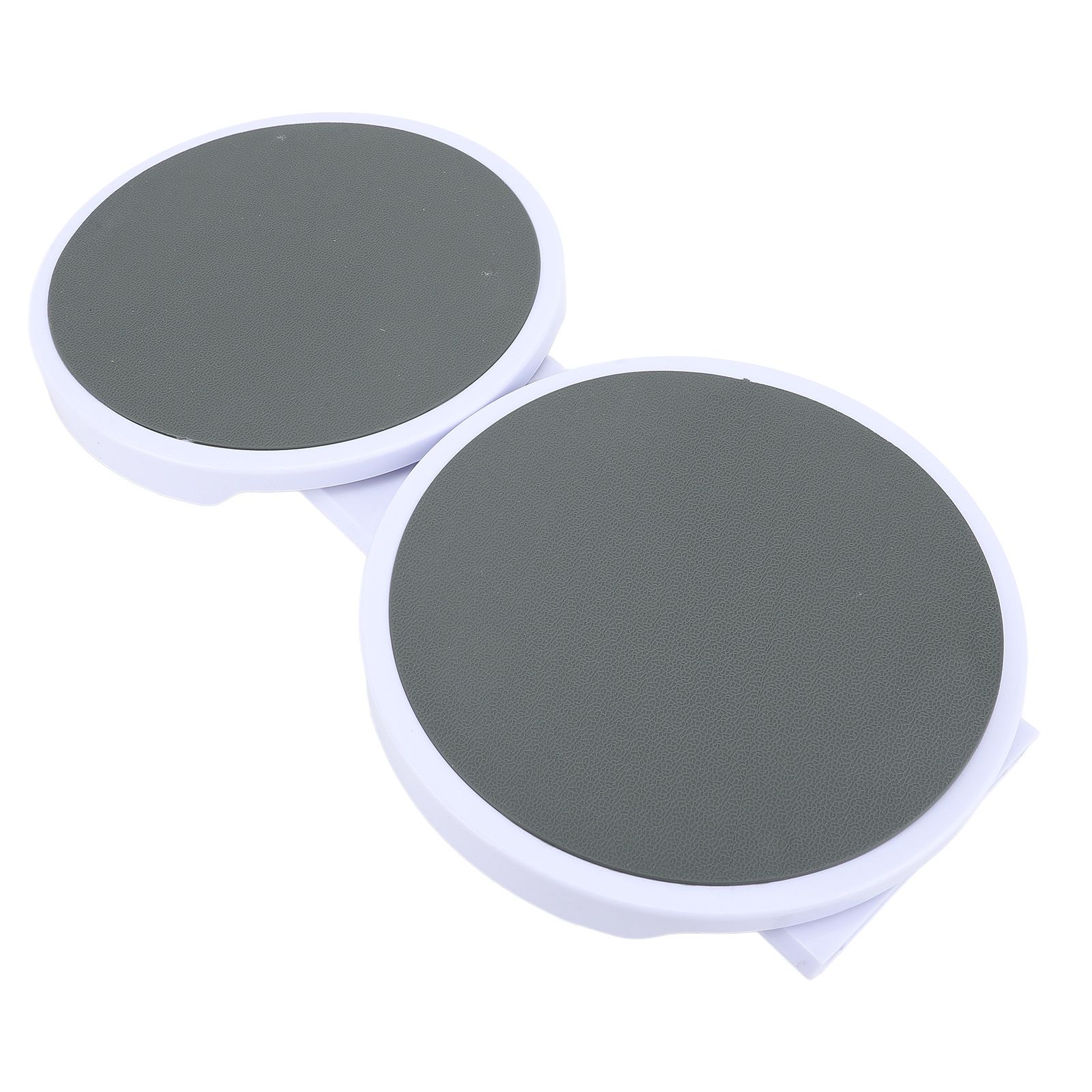 2 Serving Trays and 2 Straight Tracks Reusable Tabletop Rotating Food view 8