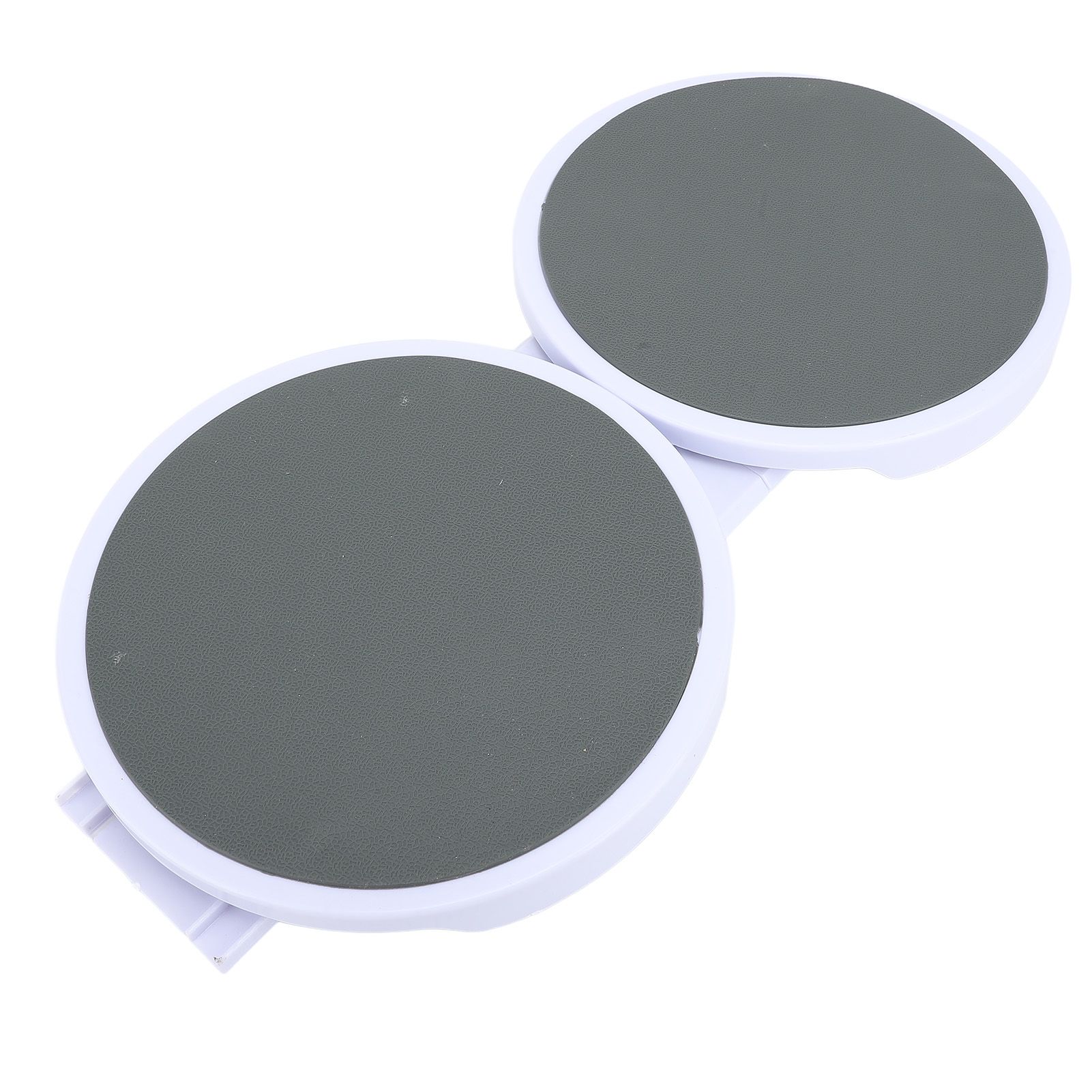 2 Serving Trays and 2 Straight Tracks Reusable Tabletop Rotating Food view 9