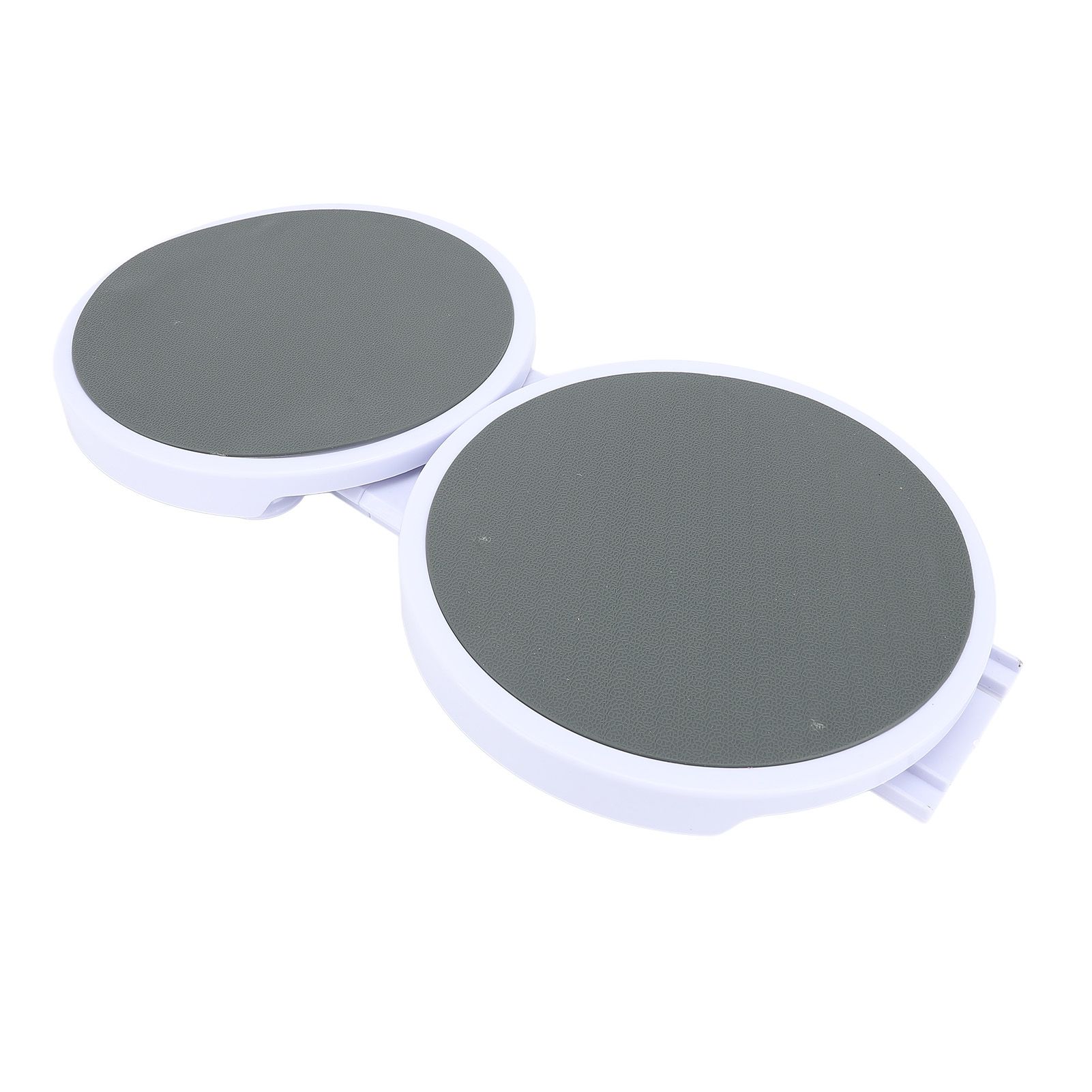 2 Serving Trays and 2 Straight Tracks Reusable Tabletop Rotating Food view 11