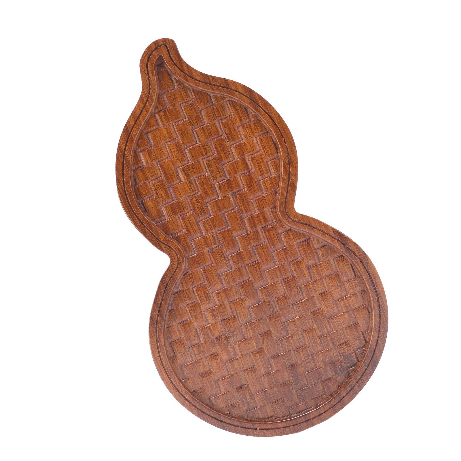 Gourd Shape Tea Tray Small Tea Table Serving Tray Multifunctional Use for Home view 4