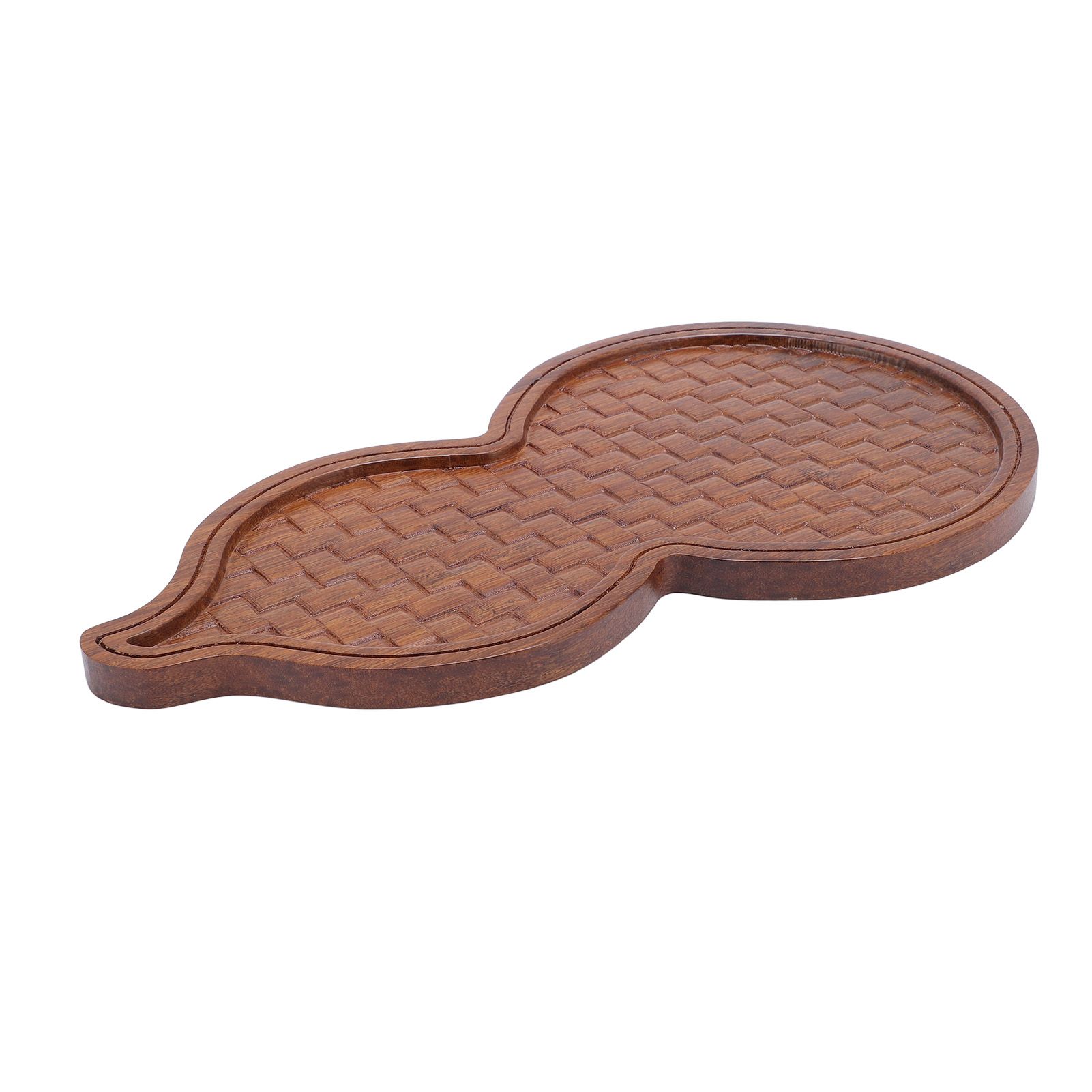 Gourd Shape Tea Tray Small Tea Table Serving Tray Multifunctional Use for Home view 9