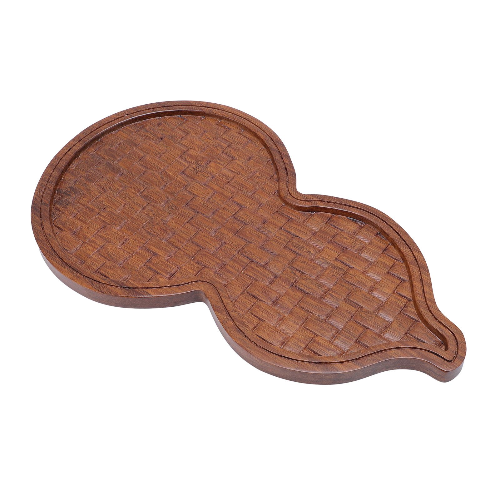 Gourd Shape Tea Tray Small Tea Table Serving Tray Multifunctional Use for Home view 10
