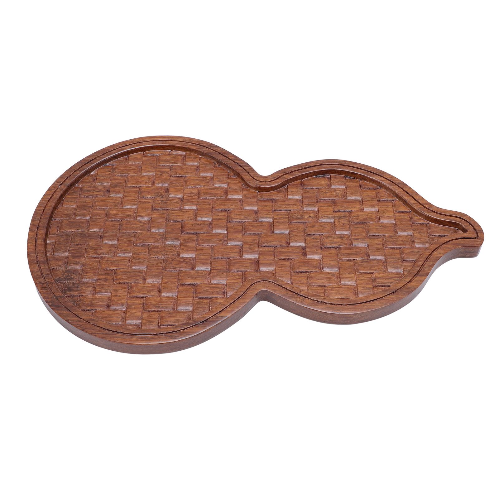 Gourd Shape Tea Tray Small Tea Table Serving Tray Multifunctional Use for Home view 12