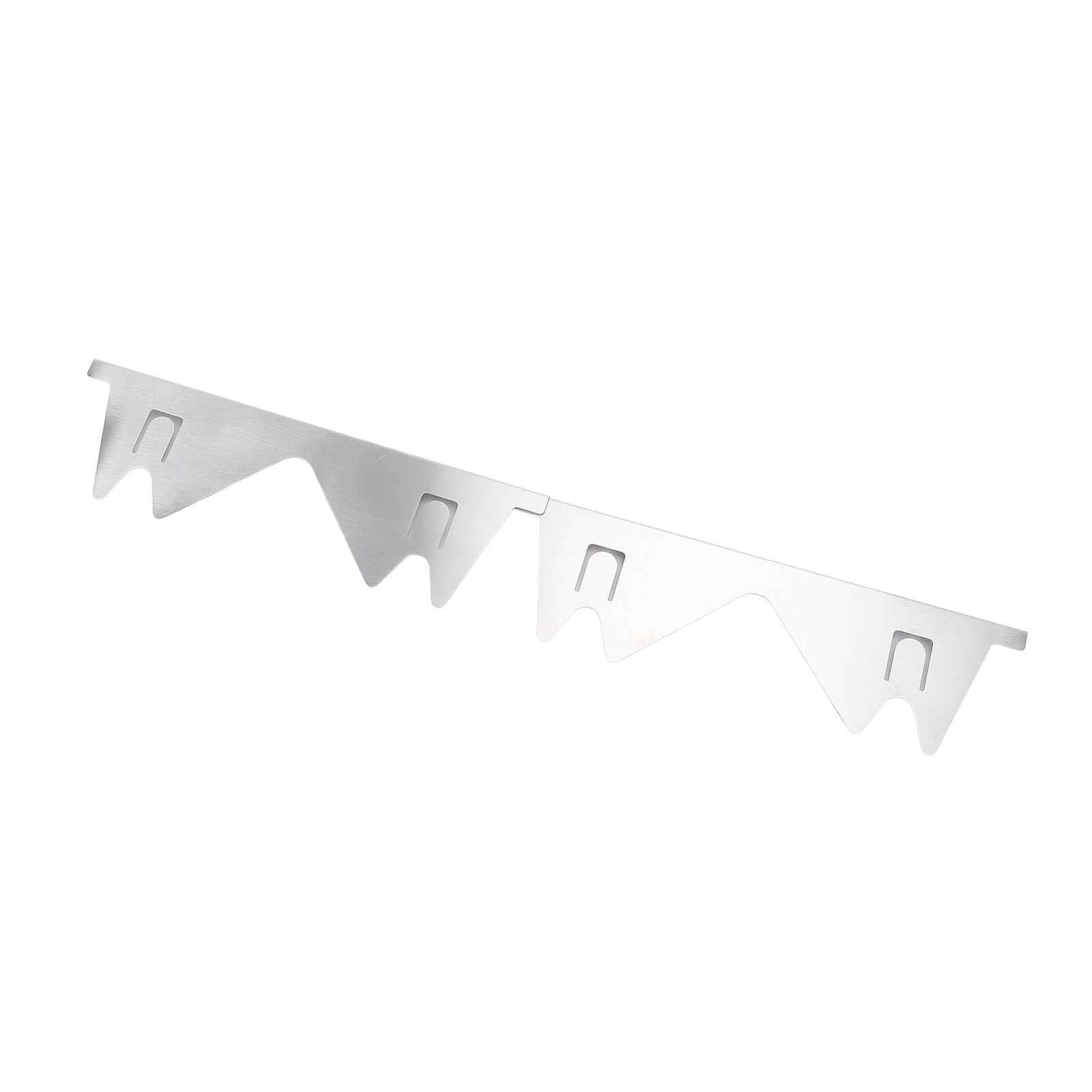 2 Pairs Stainless Steel Stove Gap Fillers 13.78-27.56in Adjustable Easy Clean view 8