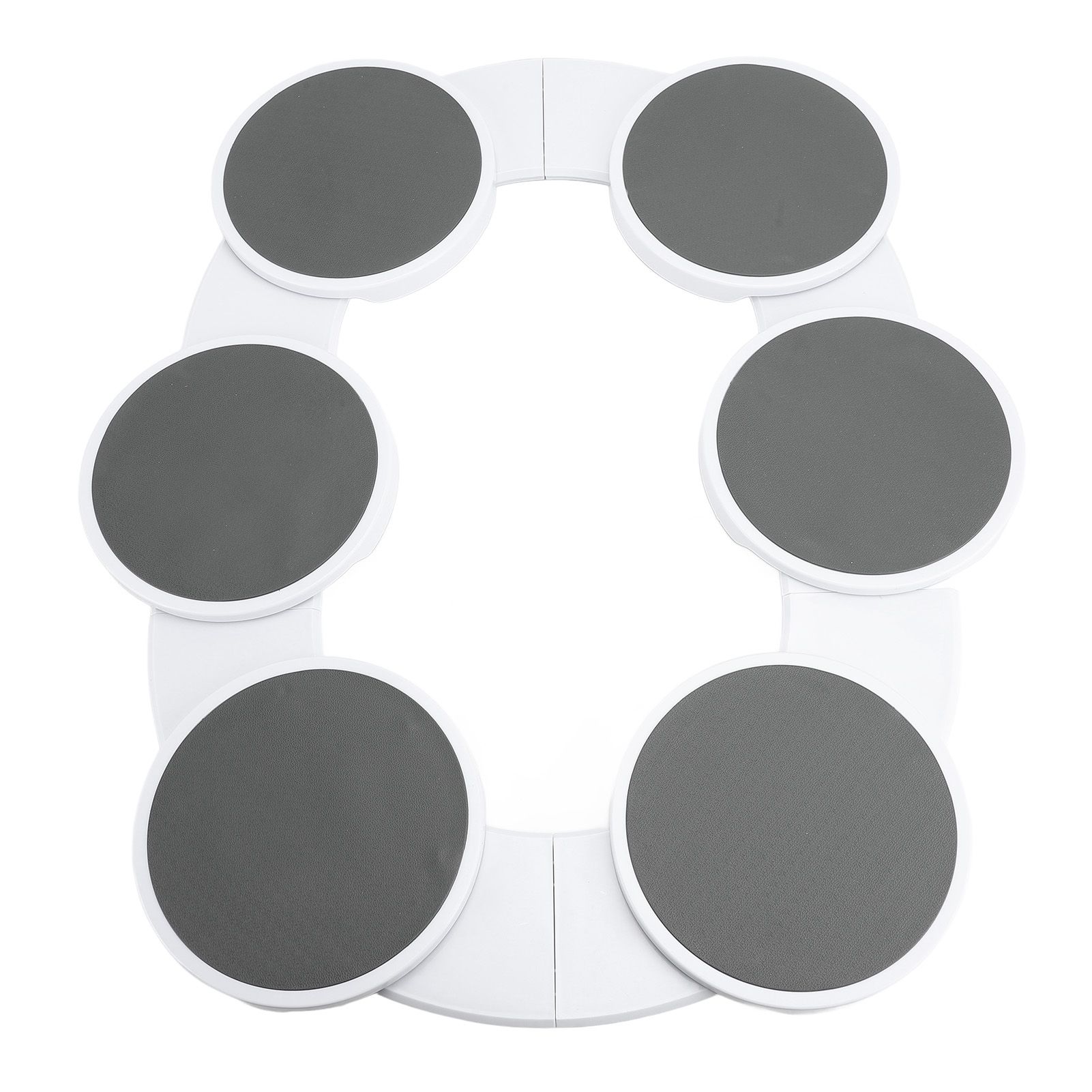 Rotating Food Trays with Tracks Portable Meal Tray Turntable Organizer for view 4