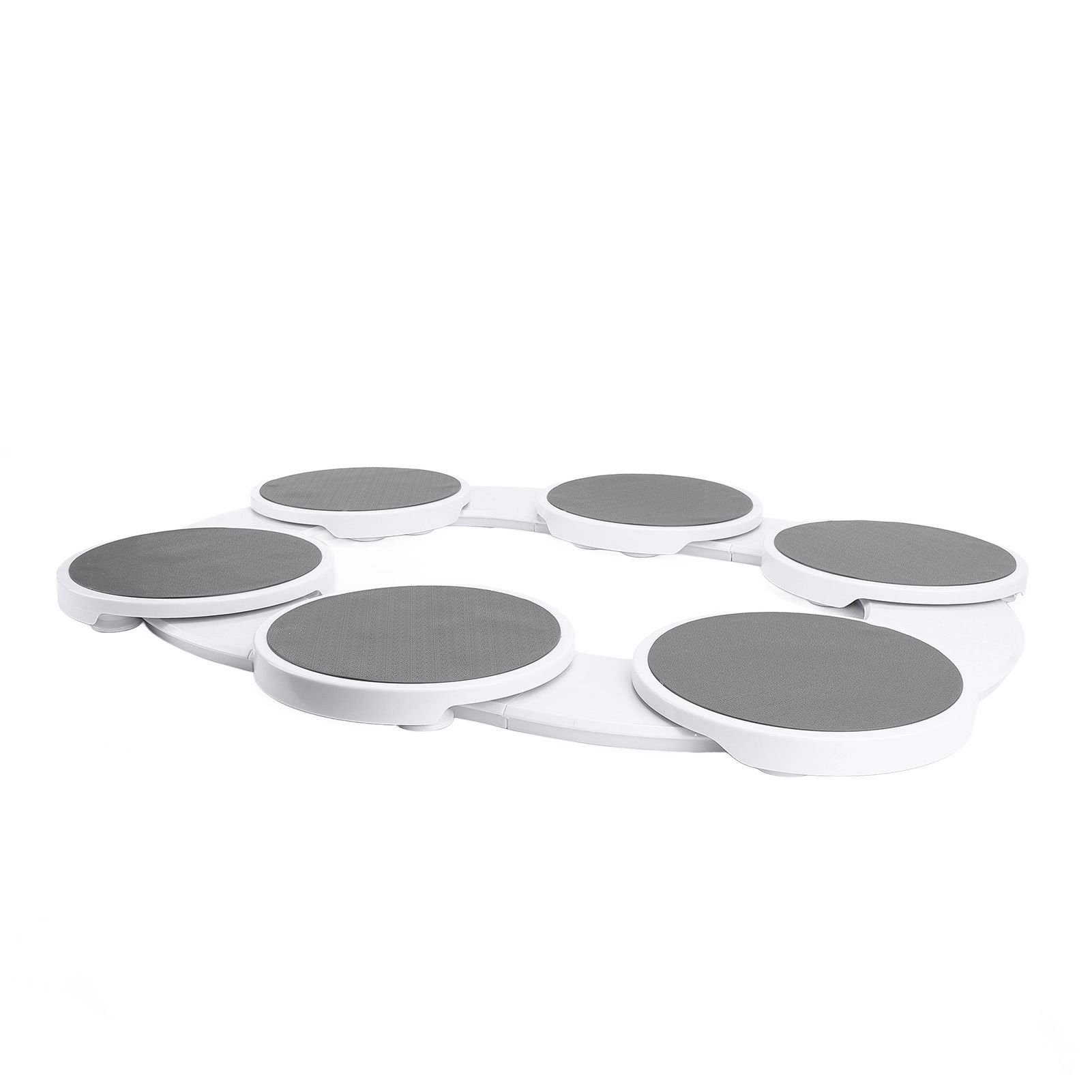 Rotating Food Trays with Tracks Portable Meal Tray Turntable Organizer for view 6