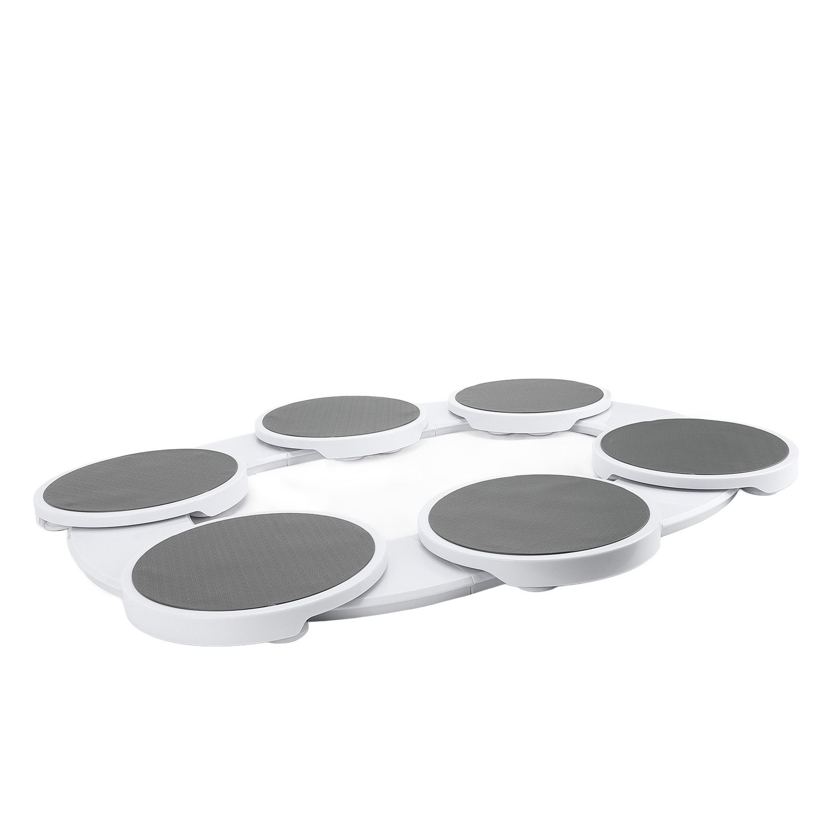 Rotating Food Trays with Tracks Portable Meal Tray Turntable Organizer for view 8