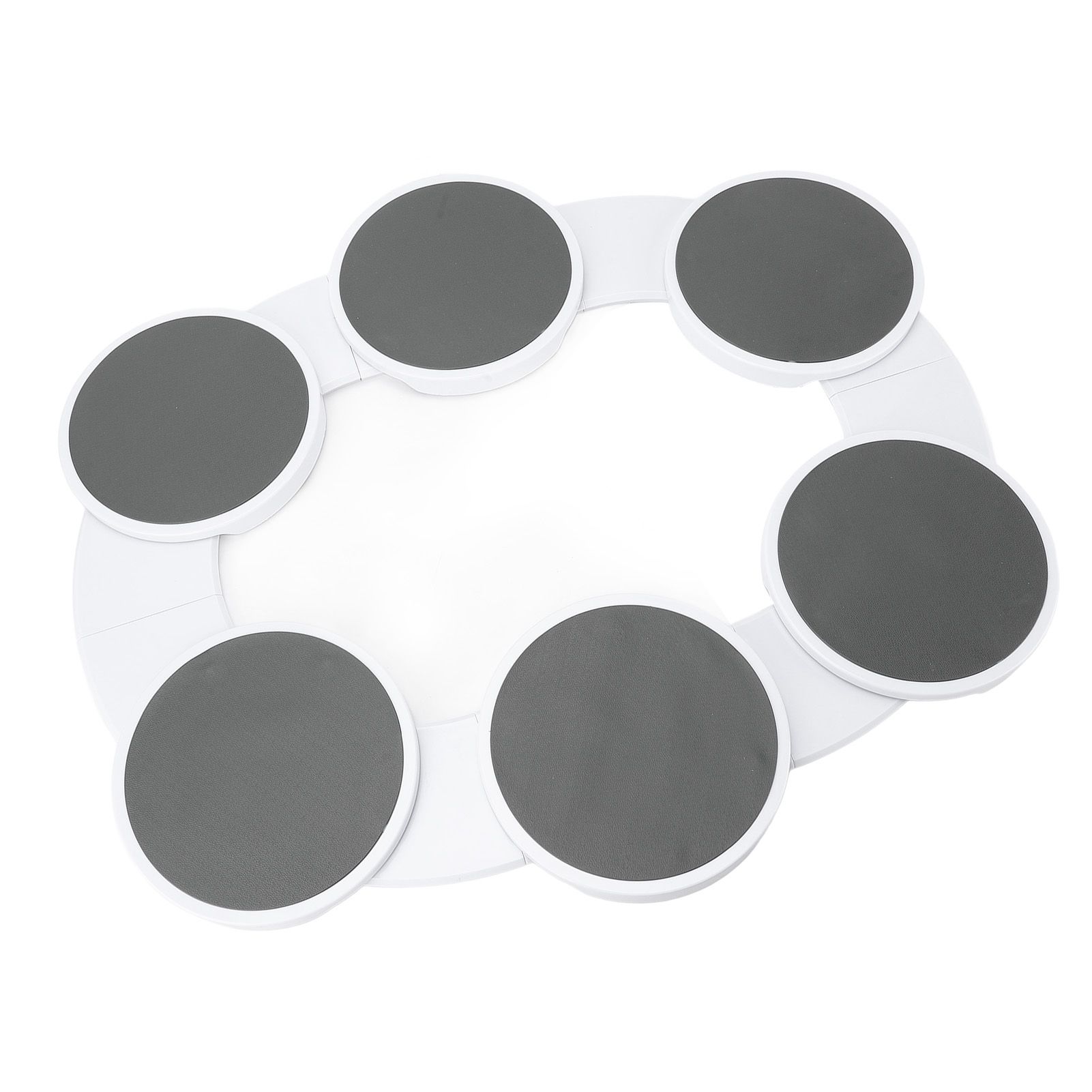 Rotating Food Trays with Tracks Portable Meal Tray Turntable Organizer for view 11