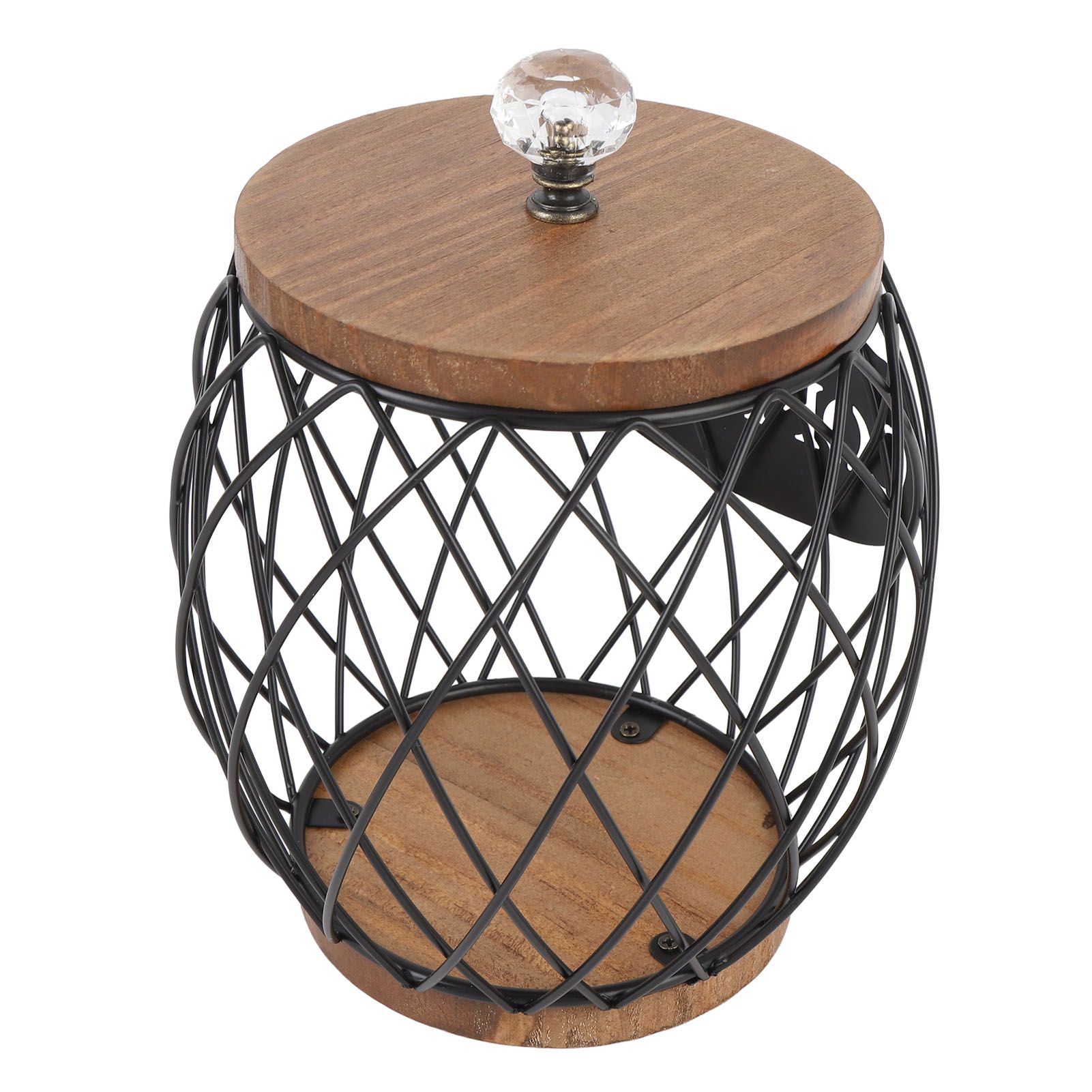 Coffee Capsule Holder Fruit Shaped Stylish Coffee Pod Storage with Wooden Base view 12