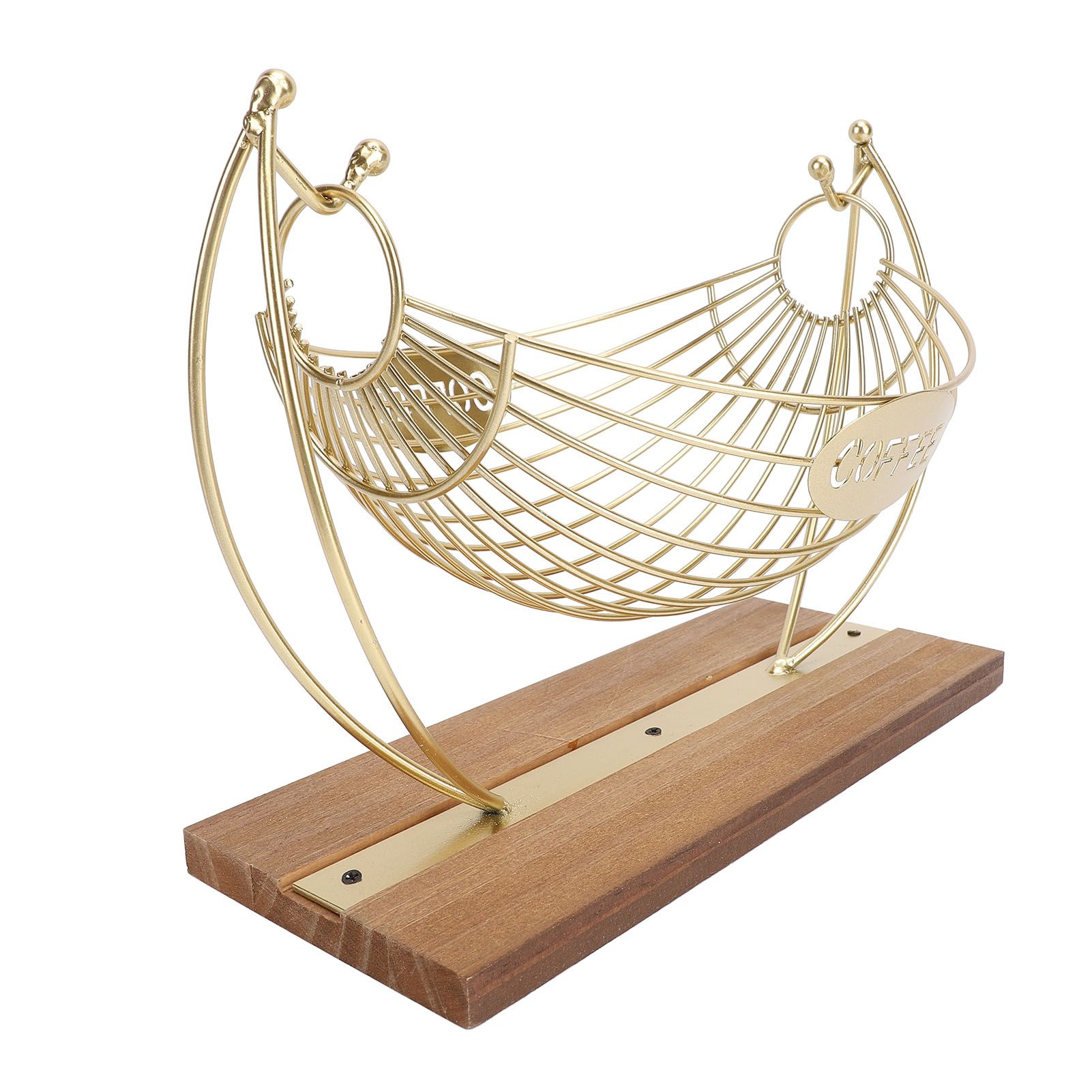 Coffee Pod Holder Iron Hammock Coffee Capsule Storage Basket Bar Countertop